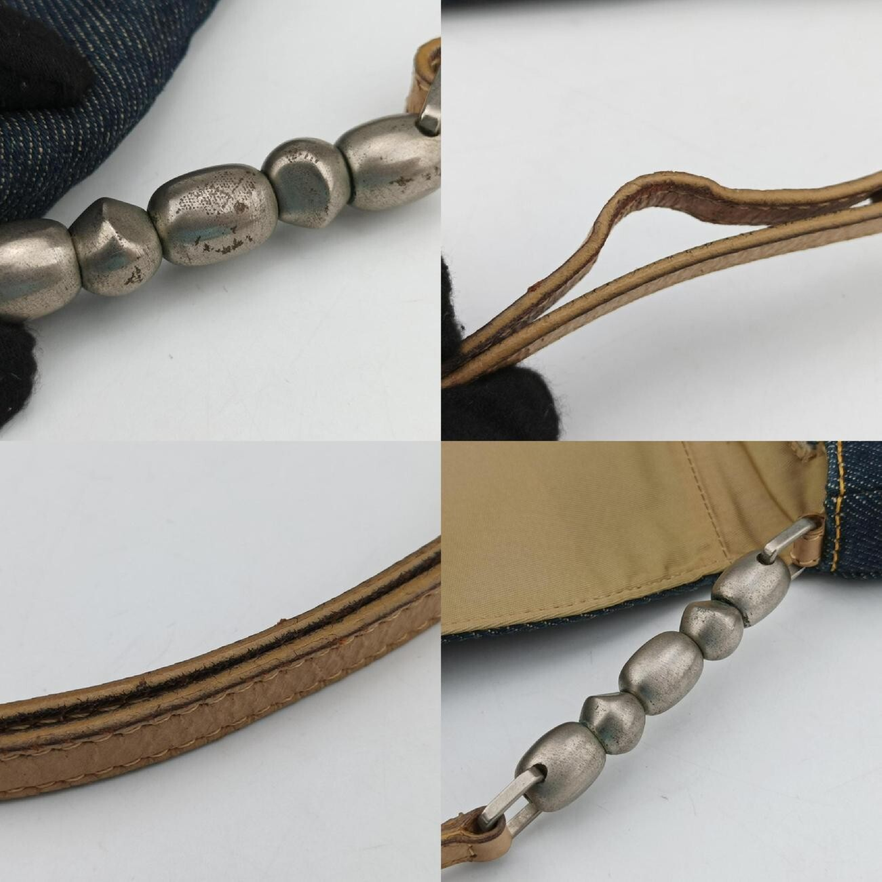 Maris Pearl Navy Denim MA-1919 Handbag — view 10