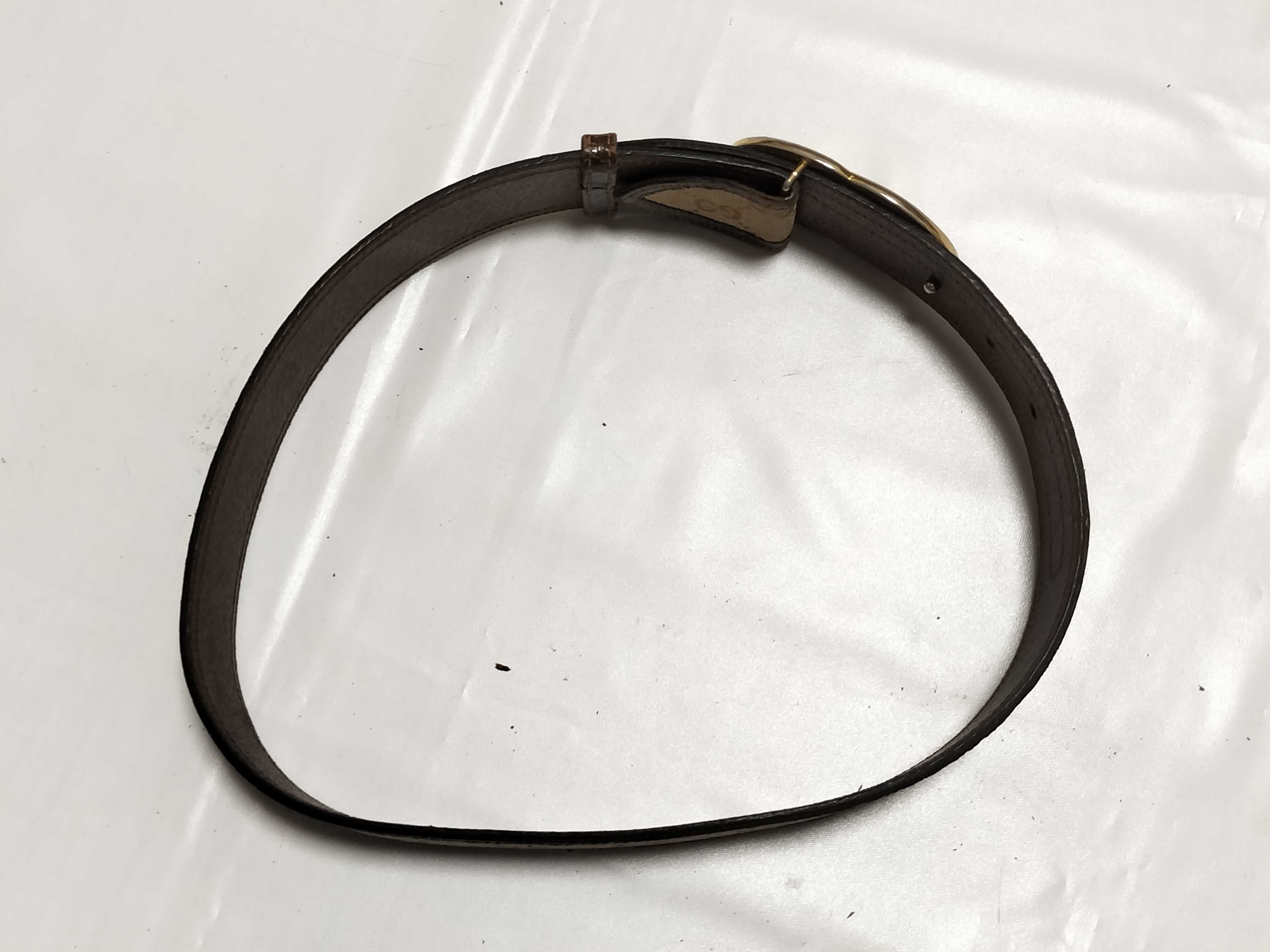 GG Canvas Old Gucci GG Buckle Belt — view 6