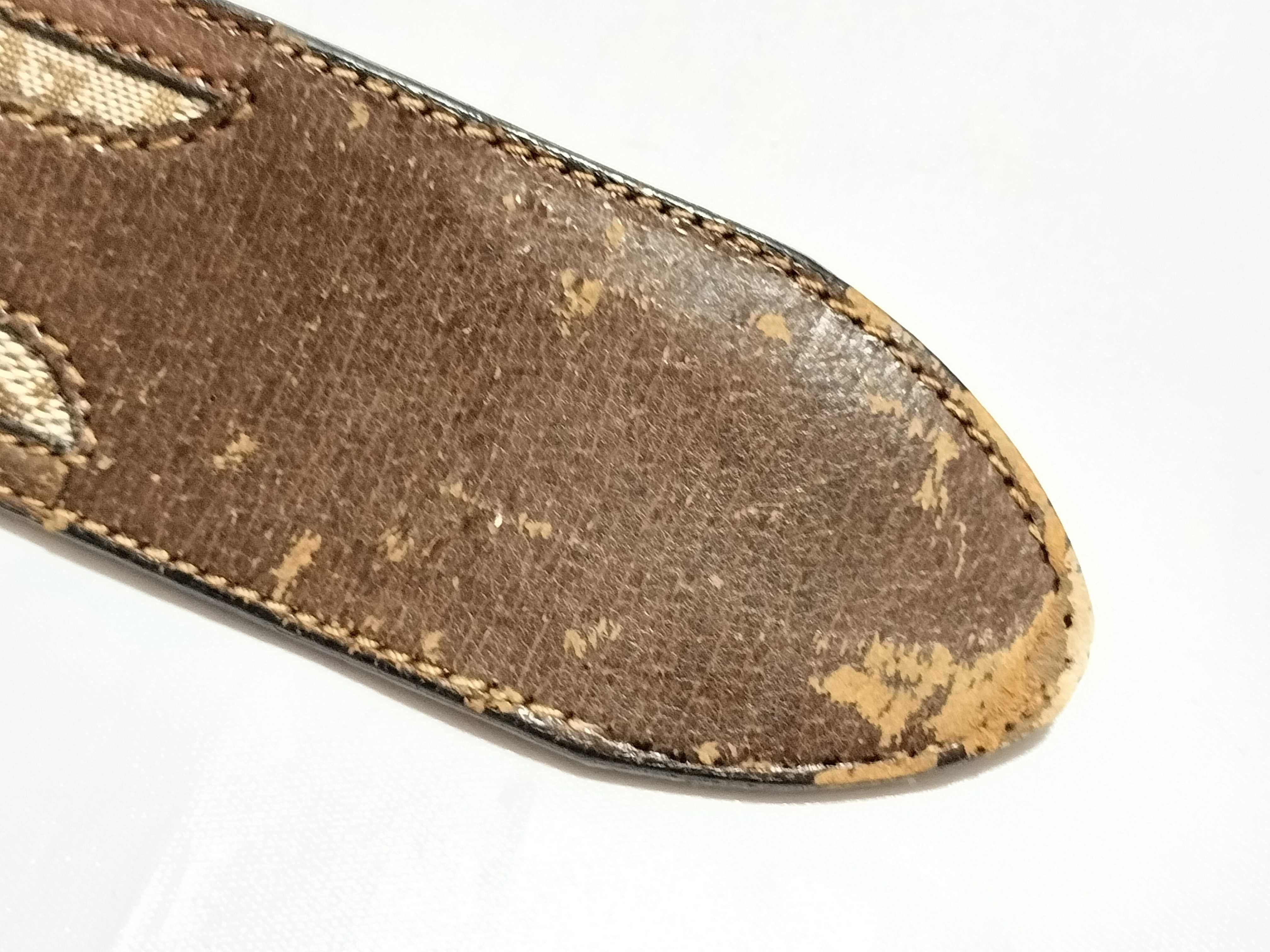 GG Canvas Old Gucci GG Buckle Belt — view 8