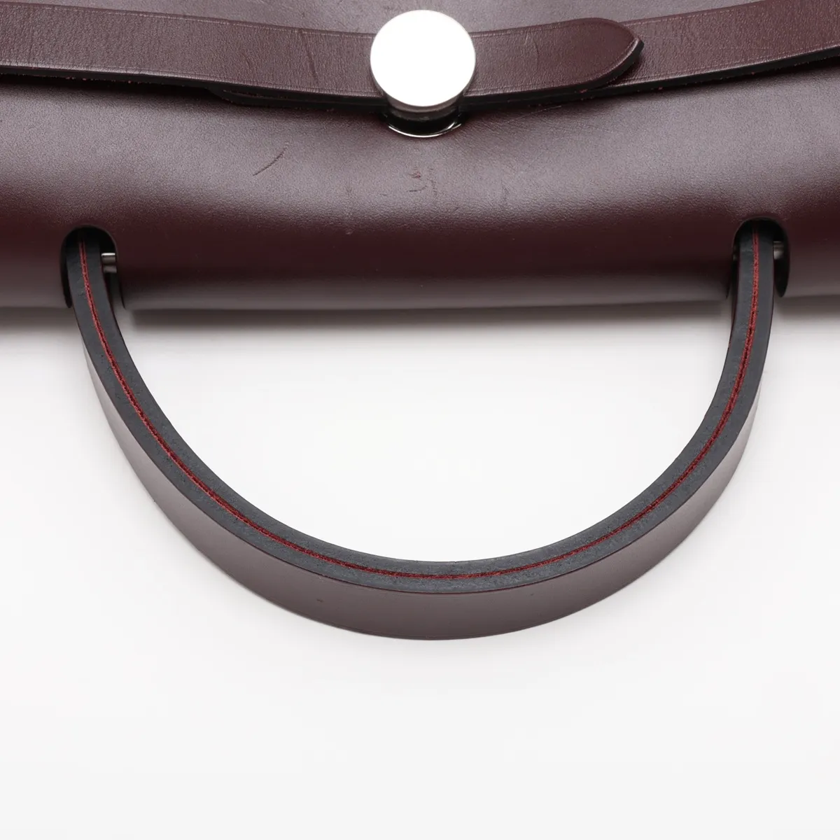 Herbag Zip PM Toile Military x Vache Hunter Navy x Brown Silver Hardware Z: 2021 Strap not included — view 5