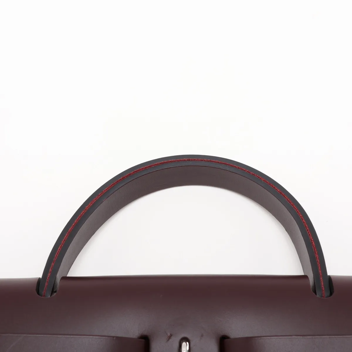 Herbag Zip PM Toile Military x Vache Hunter Navy x Brown Silver Hardware Z: 2021 Strap not included — view 6