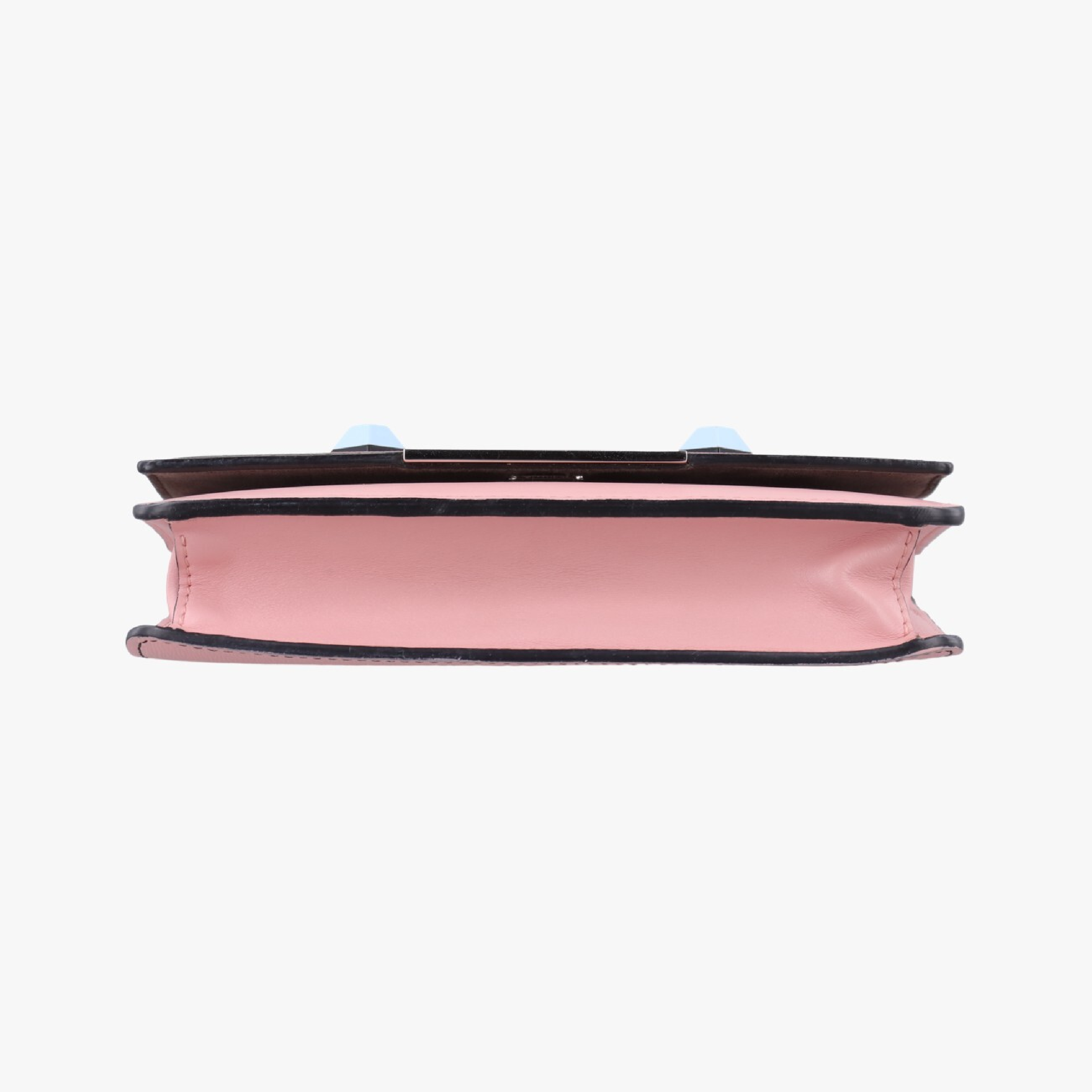 Monster Eyes Continental Pink x Multicolor Leather Shoulder Bag 8M0346 8M0346.SQT.178.0189 — view 3