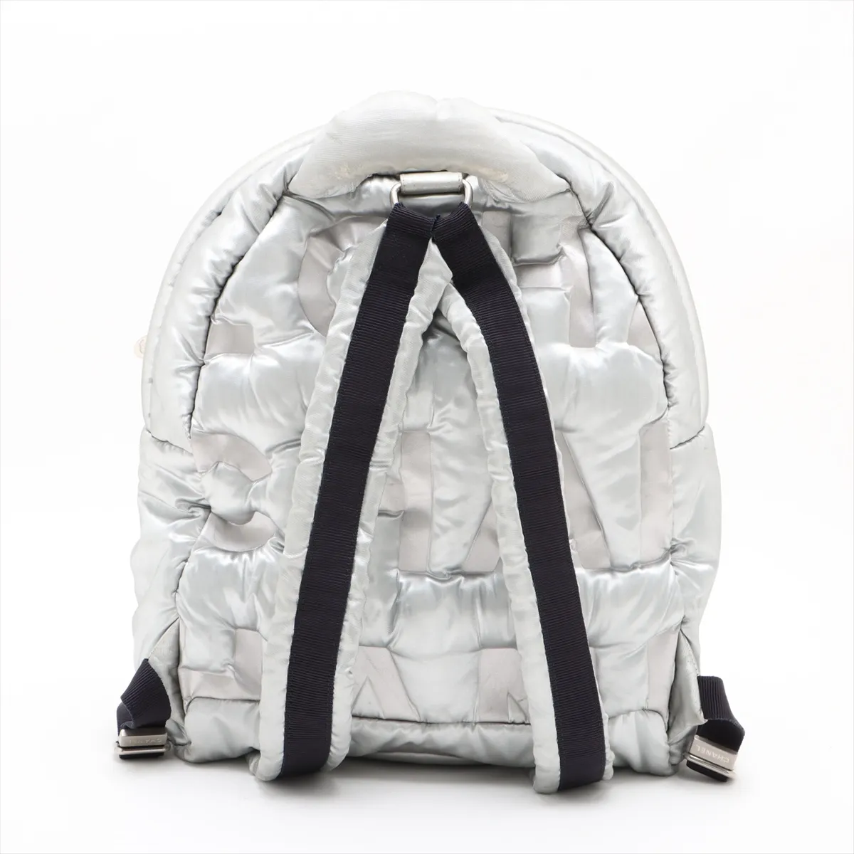 Doudone embossed logo nylon backpack silver hardware 24992168 24th series — view 2