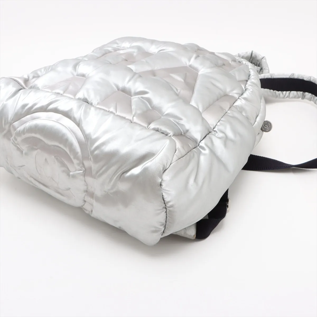 Doudone embossed logo nylon backpack silver hardware 24992168 24th series — view 3
