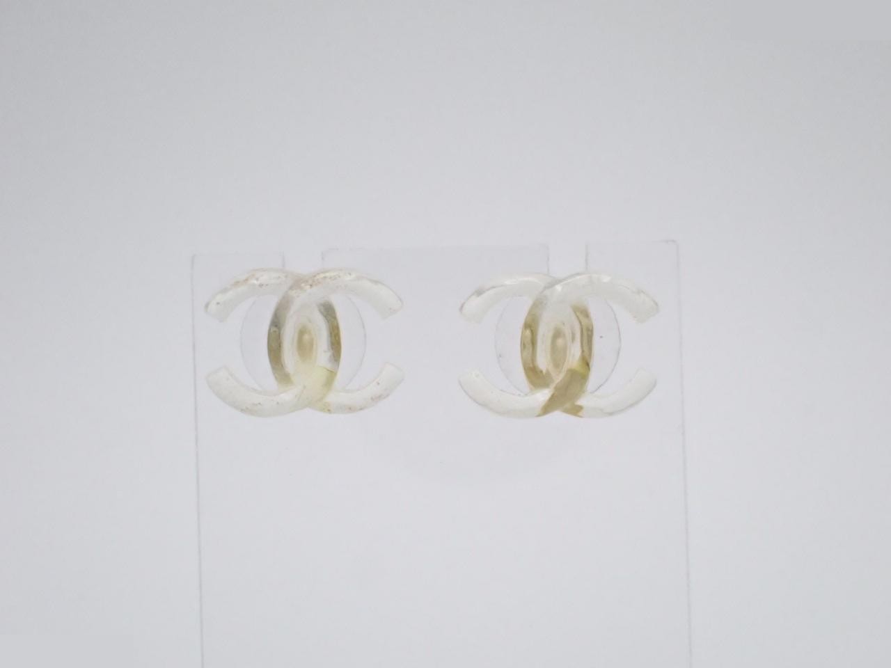 Coco Mark Silver Earrings 02P