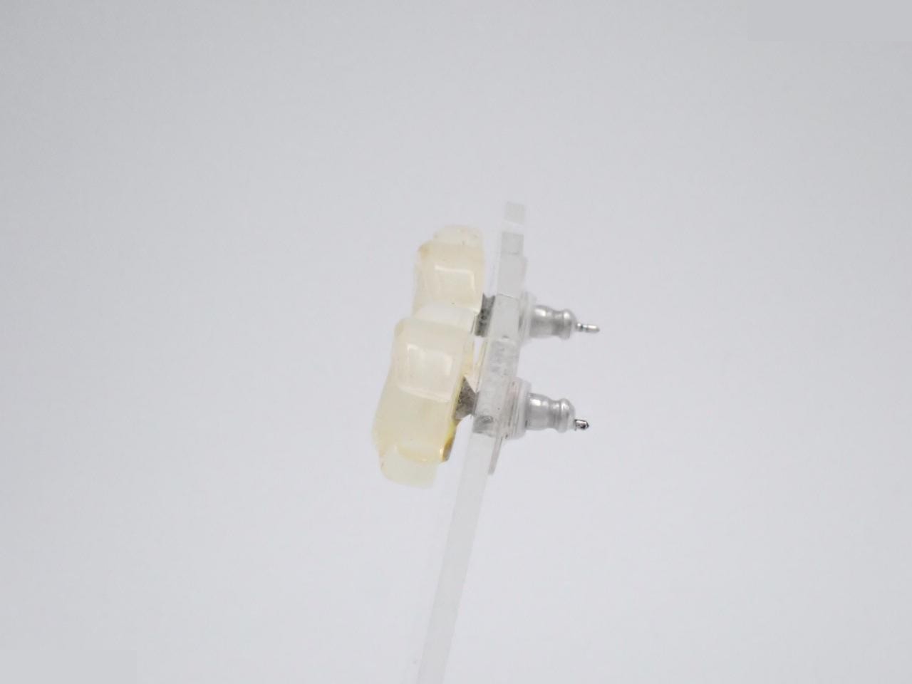 Coco Mark Silver Earrings 02P — view 3