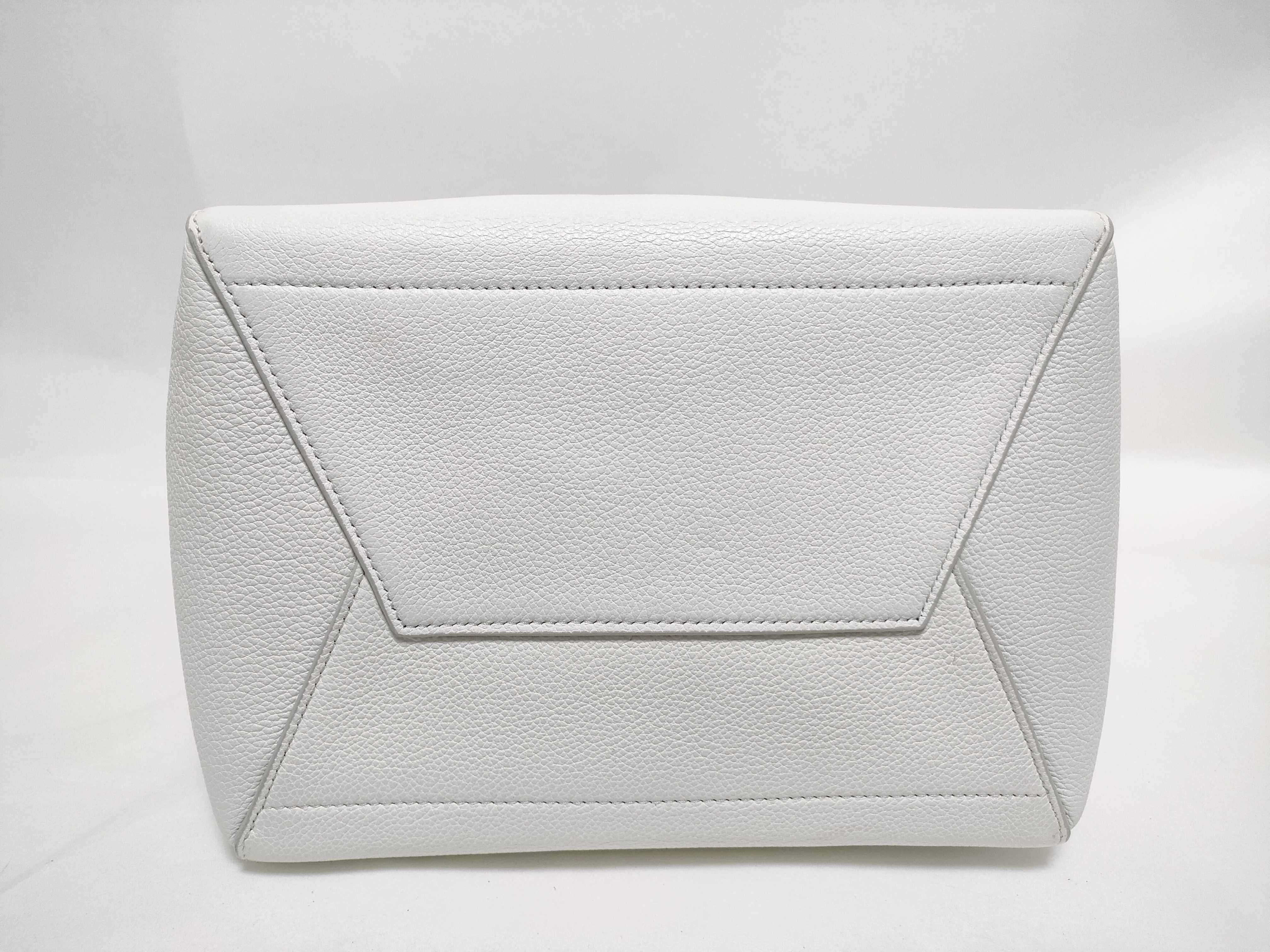 Sangle Bucket Leather Shoulder Bag White Shoulder Bag — view 7