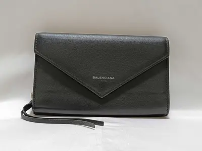 Paper Money Zip Around Long Wallet