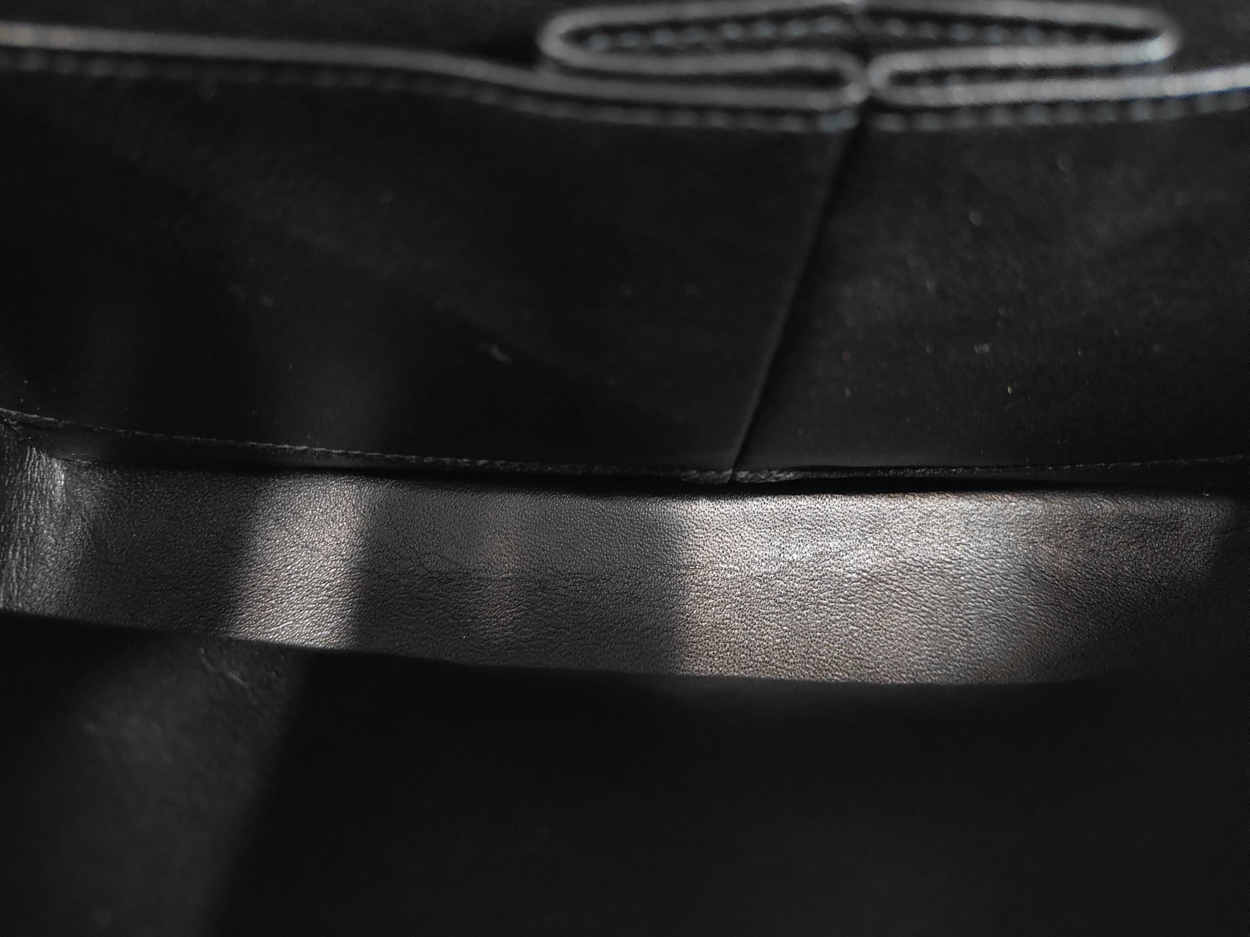 Matelassé 25 Icon Double Flap Black Shoulder Bag 7819629 — view 10