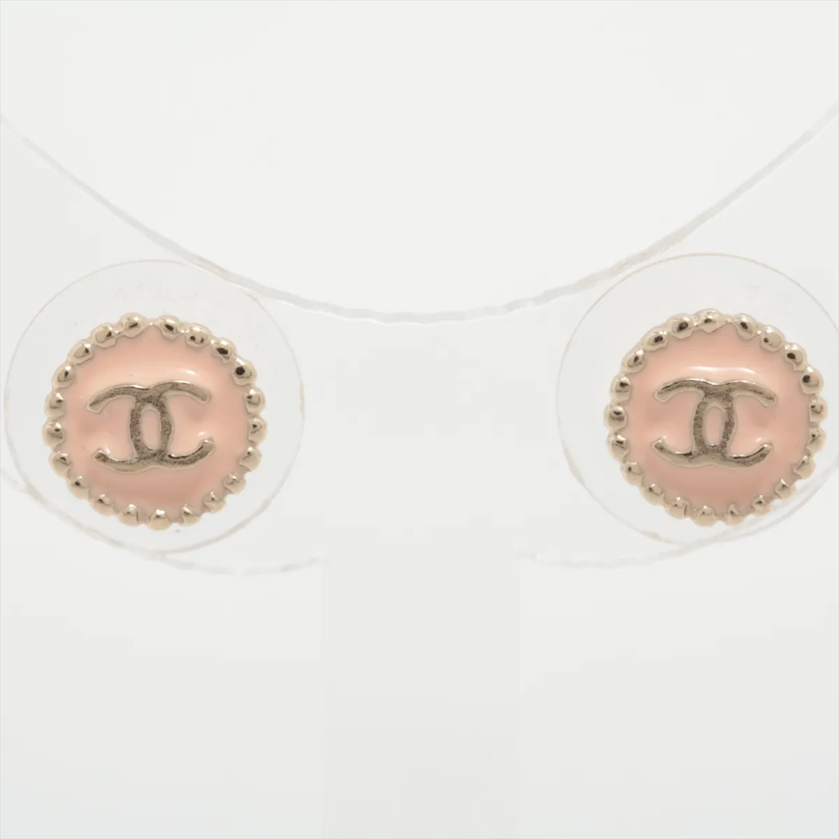Cocomark B18C Earrings (for both ears) GP Gold x Pink