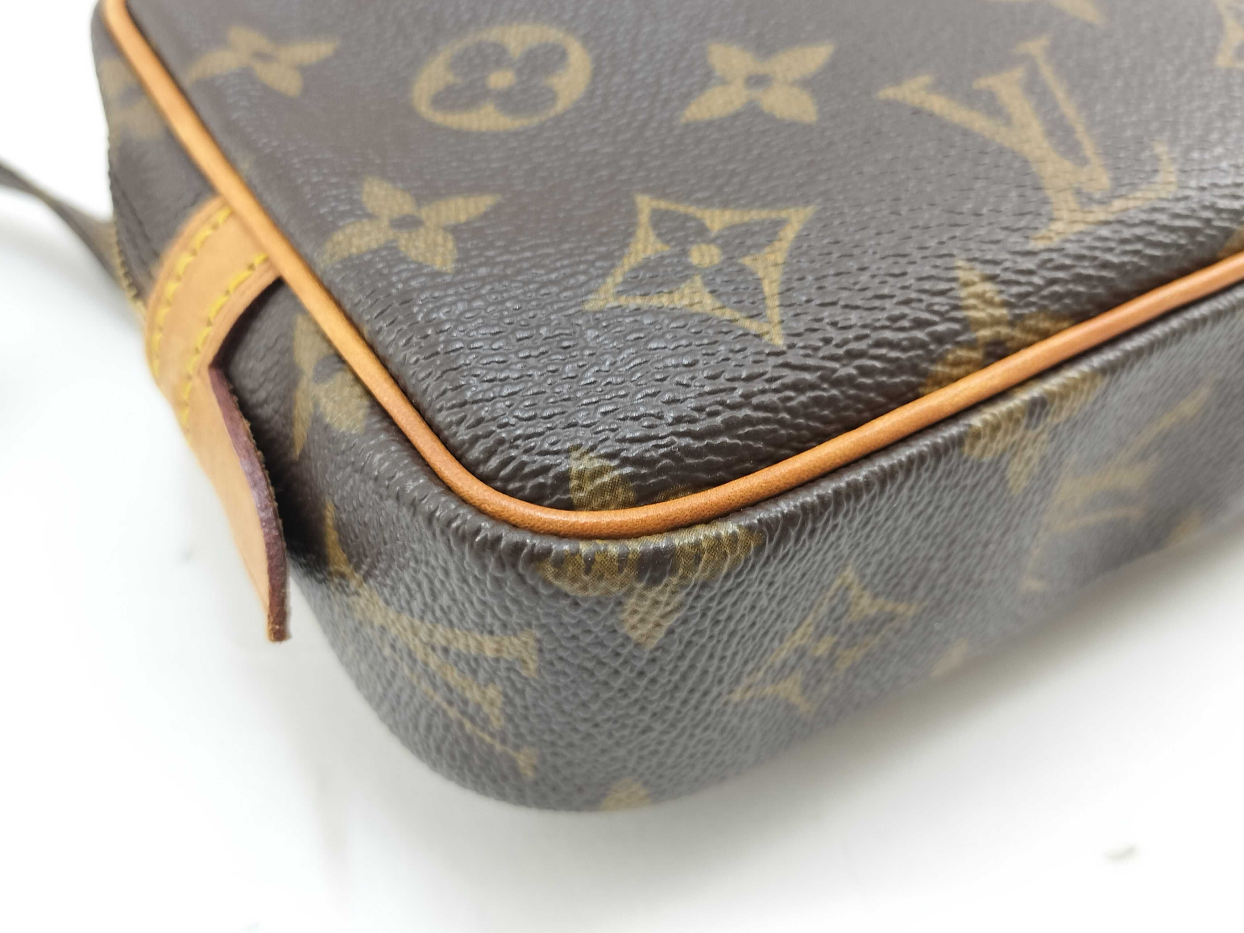 Monogram Louis Vuitton Monogram Pochette Marly Bandoulière M51828 DU0073 Shoulder Bag — view 4
