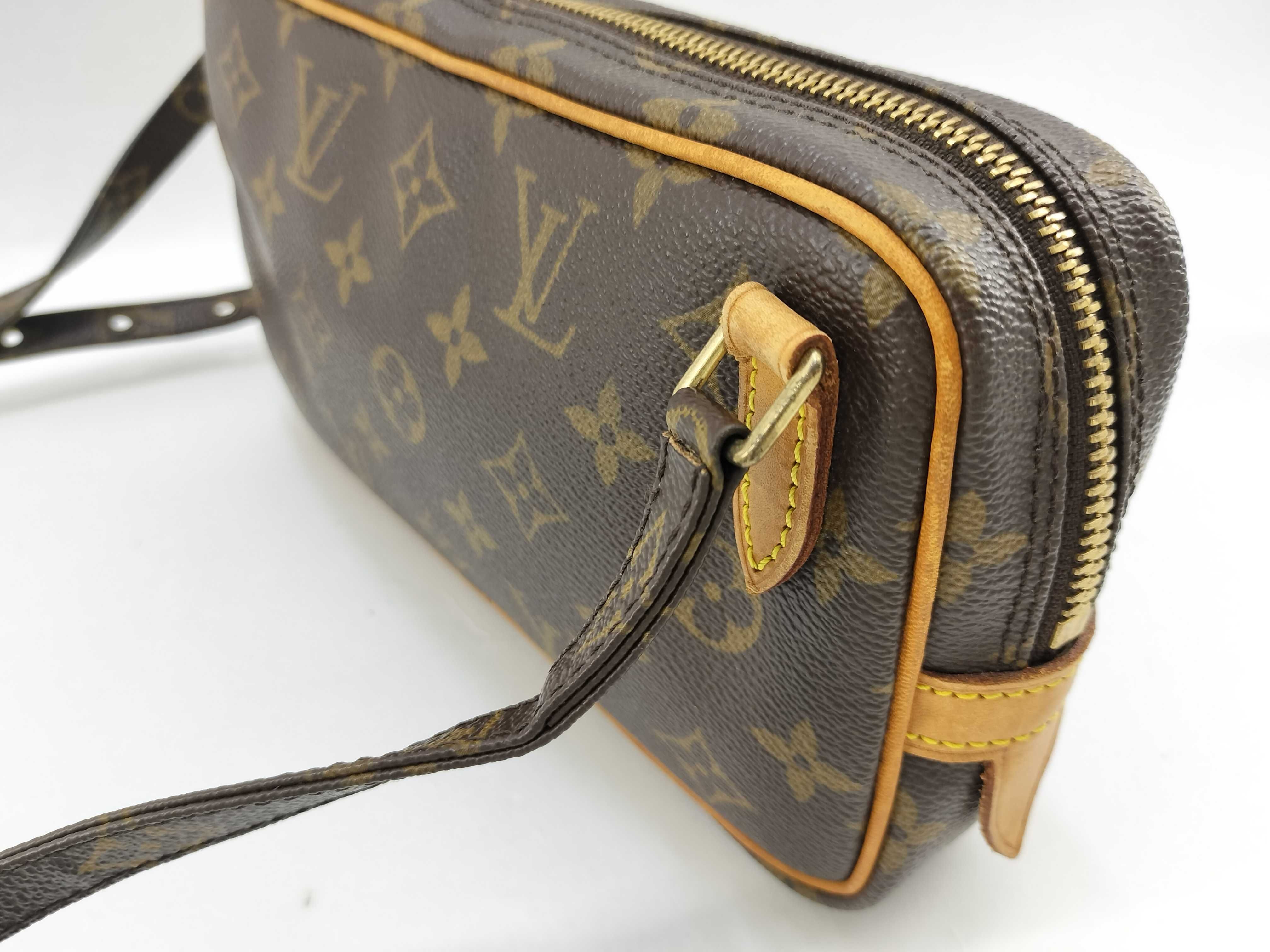 Monogram Louis Vuitton Monogram Pochette Marly Bandoulière M51828 DU0073 Shoulder Bag — view 5