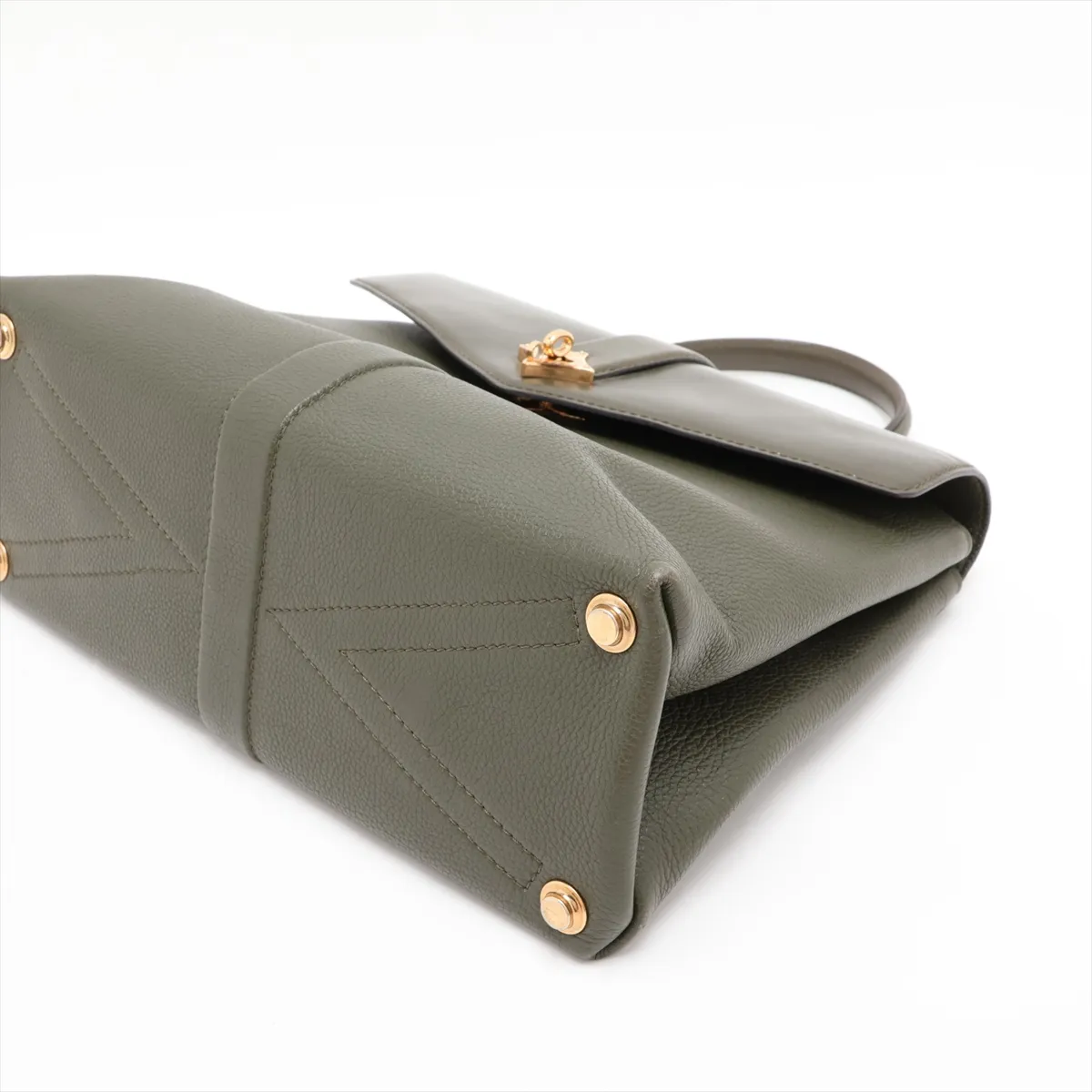 Calf Leather Rose des Vents MM M53819 RI1109 Green — view 3