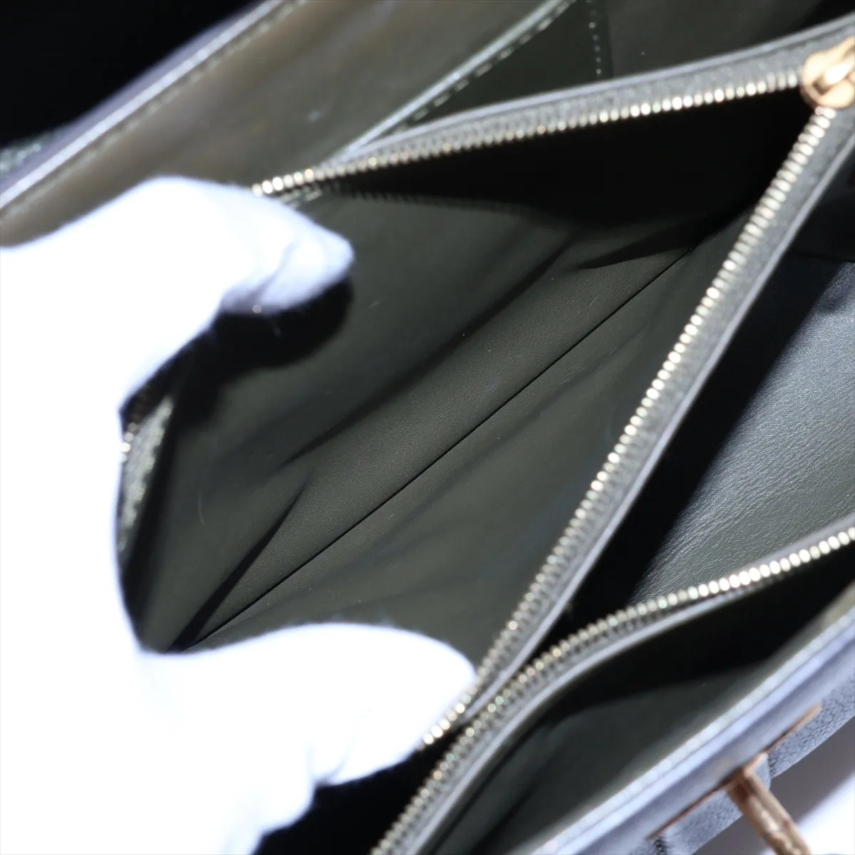 Calf Leather Rose des Vents MM M53819 RI1109 Green — view 10