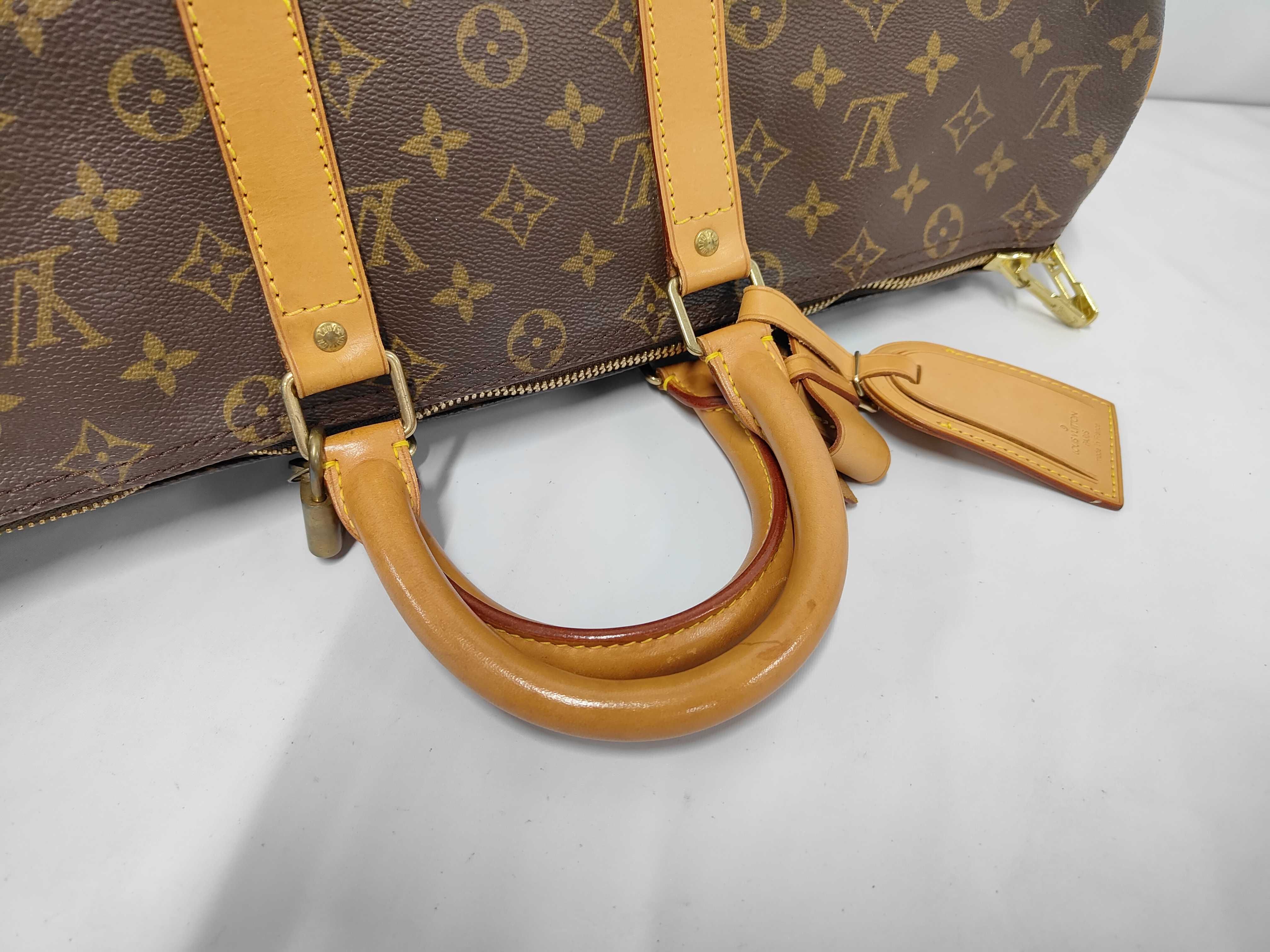 Monogram Keepall Boston Bag — view 5