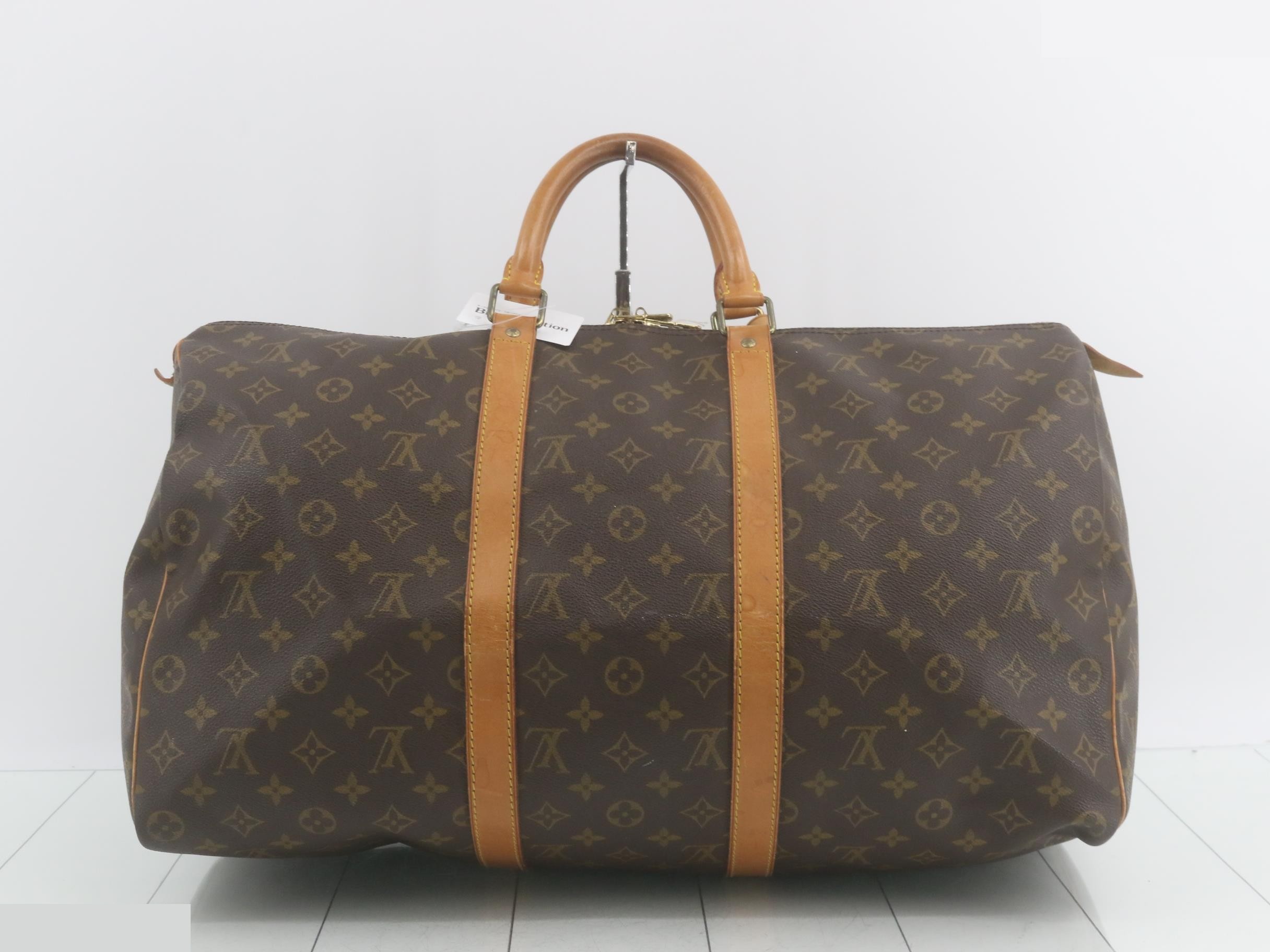 M41426 Keepall 50 with name tag and handle strap — view 2