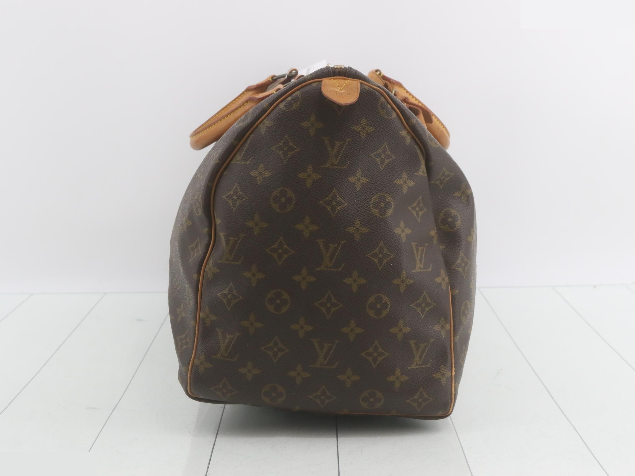 M41426 Keepall 50 with name tag and handle strap — view 4