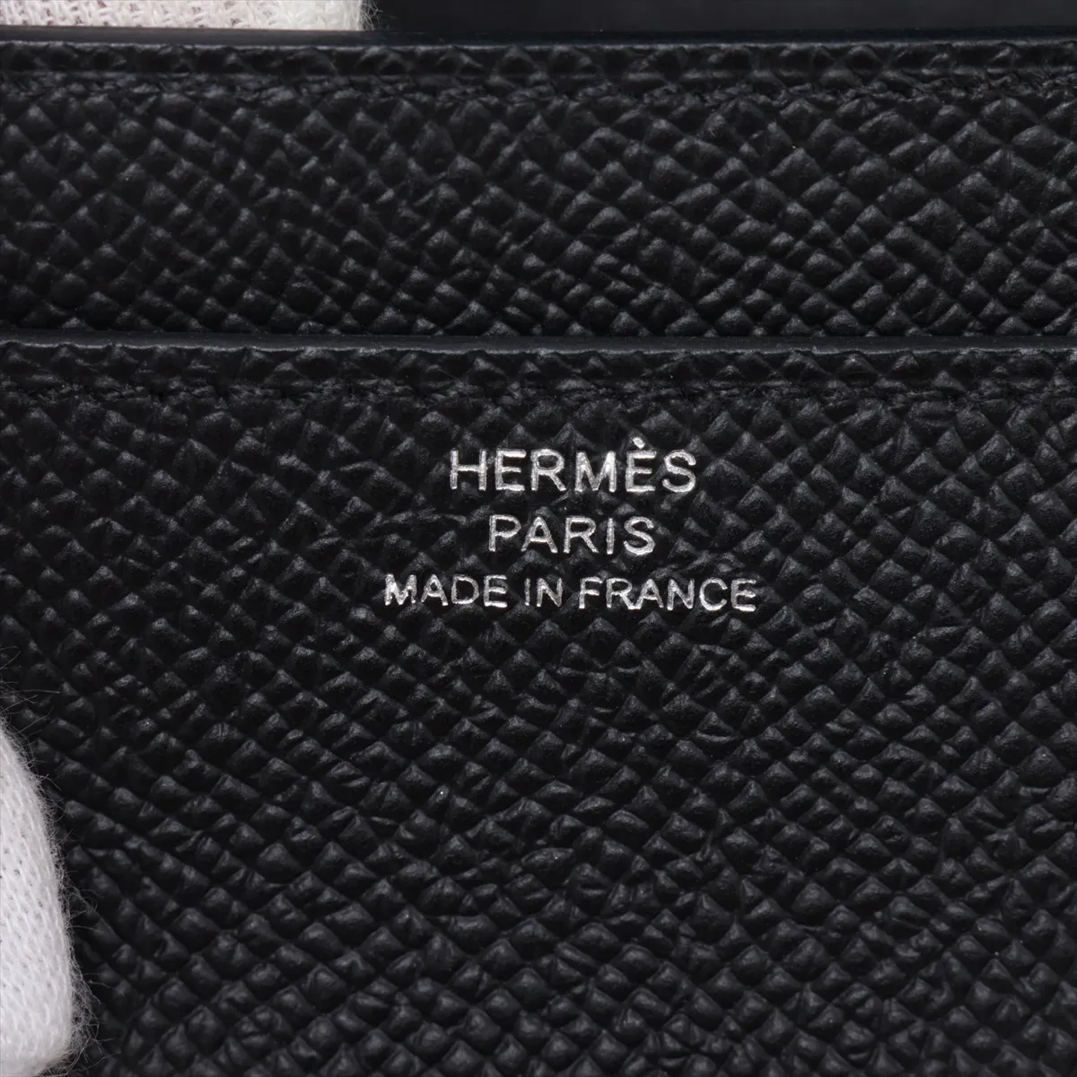 [Individually packaged] Hermes Constance Long To Go Veau Epsom Black Silver Hardware W: 2024 — view 11