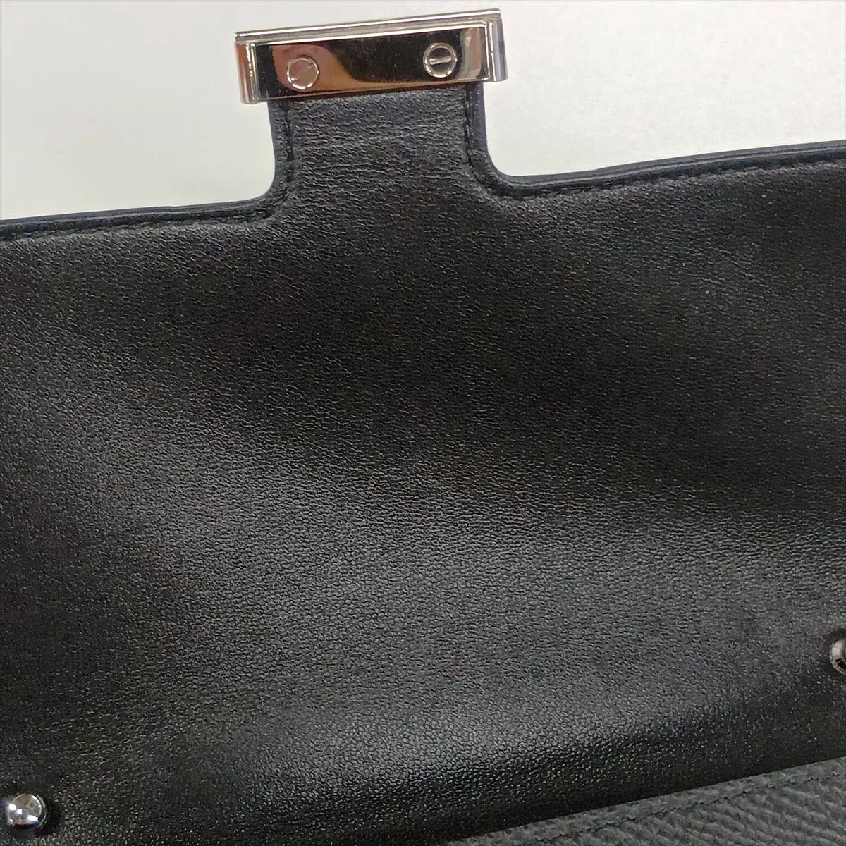 [Individually packaged] Hermes Constance Long To Go Veau Epsom Black Silver Hardware W: 2024 — view 13