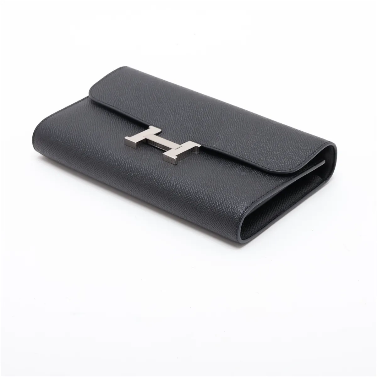 [Individually packaged] Hermes Constance Long To Go Veau Epsom Black Silver Hardware W: 2024 — view 3