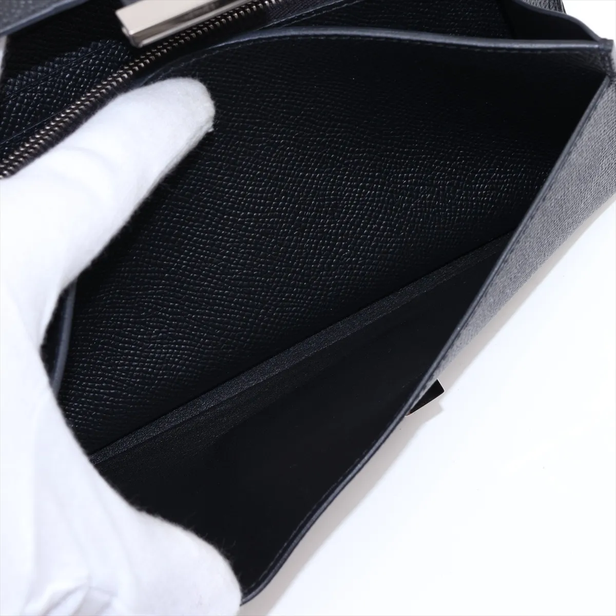 [Individually packaged] Hermes Constance Long To Go Veau Epsom Black Silver Hardware W: 2024 — view 6