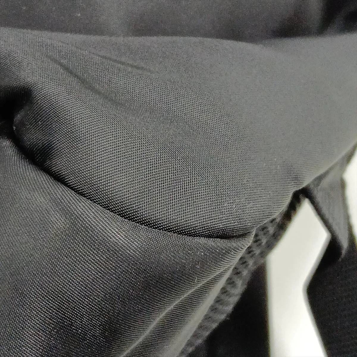 Tessuto Nylon x Leather Backpack/Rucksack, Black — view 14