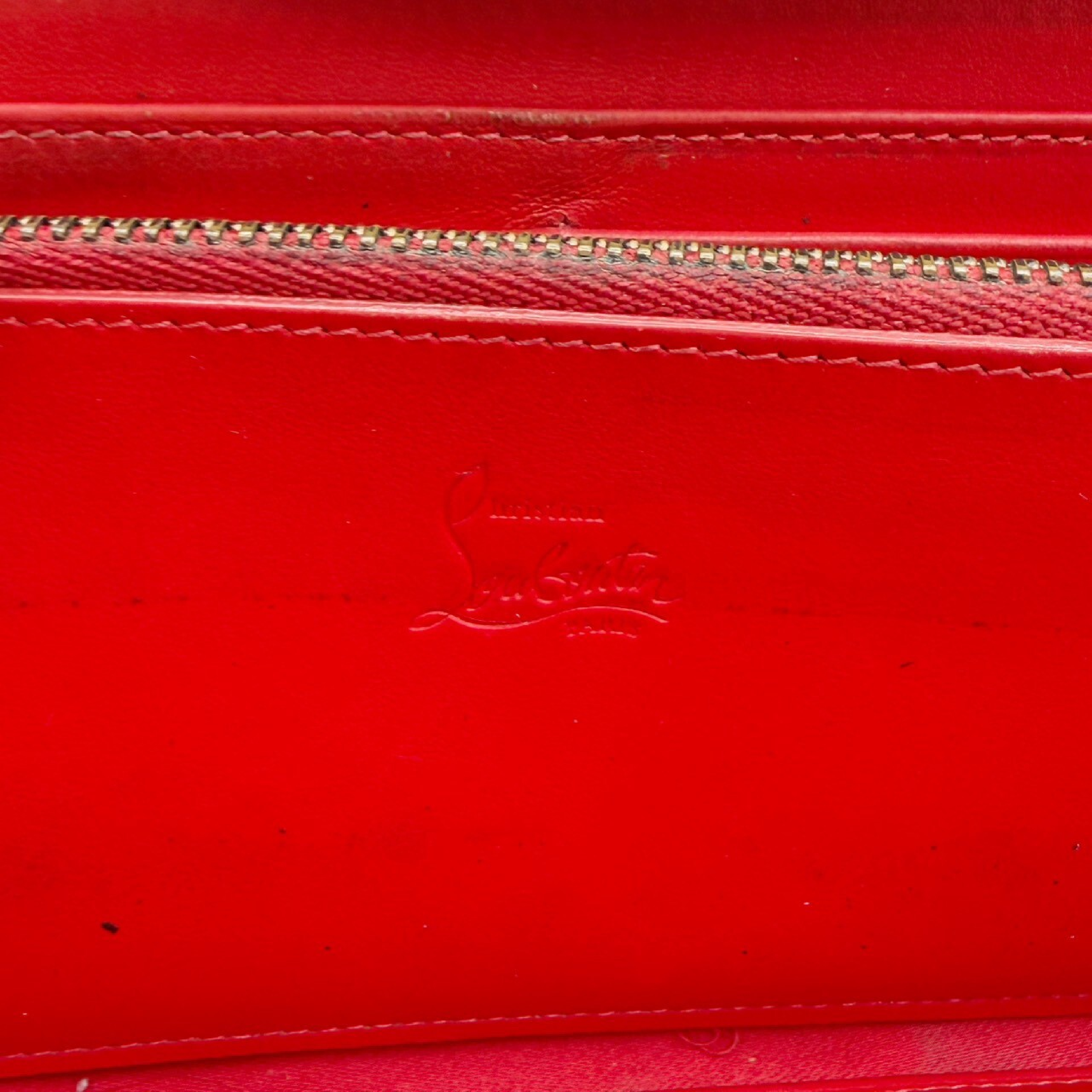 Panettone Leather Studded Long Wallet — view 11