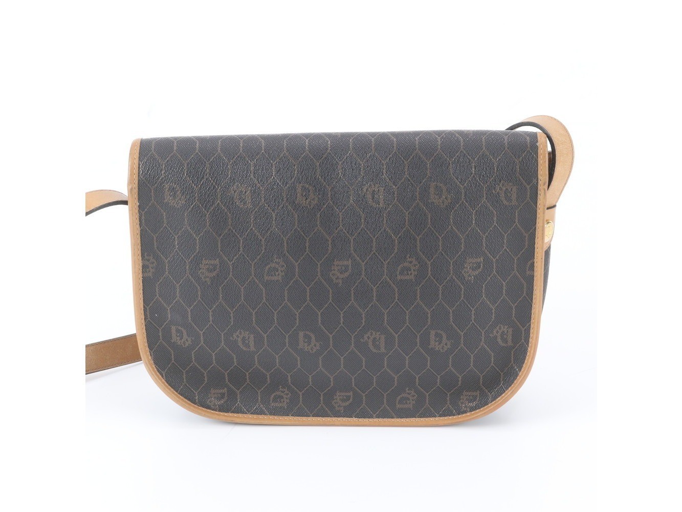 Honeycomb Leather Shoulder Bag, Crossbody Bag — view 3