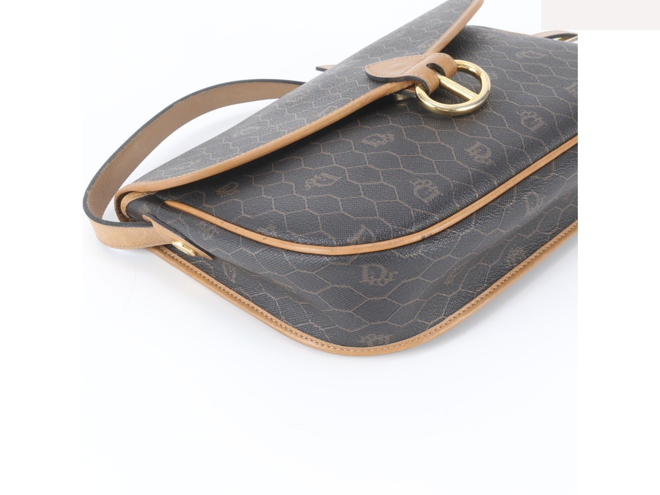 Honeycomb Leather Shoulder Bag, Crossbody Bag — view 5