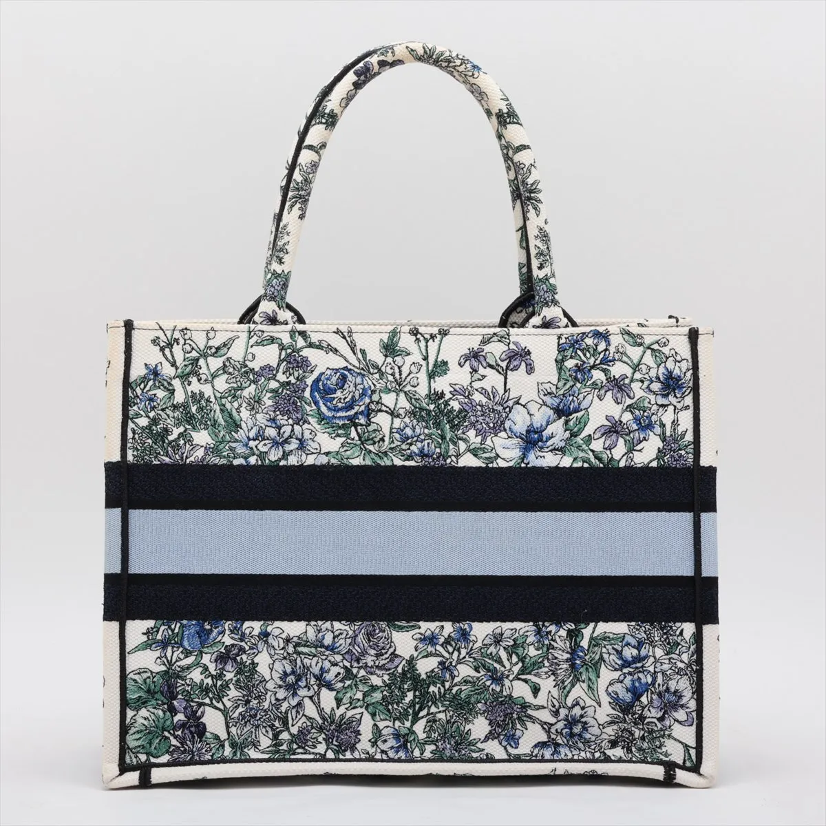 Book Tote Medium Tote Bag, Blue — view 2