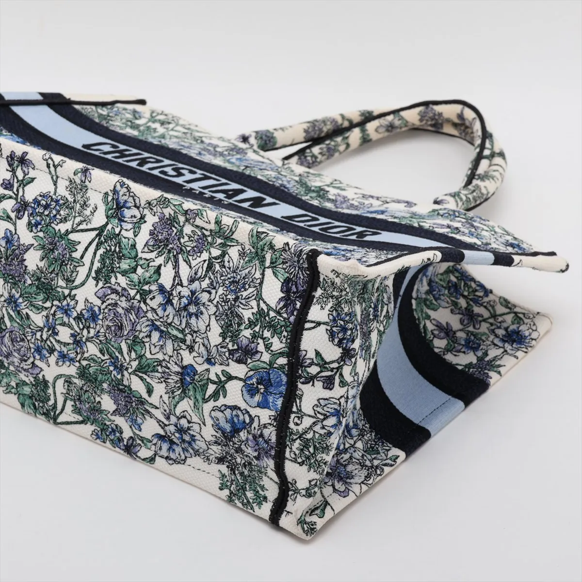 Book Tote Medium Tote Bag, Blue — view 3
