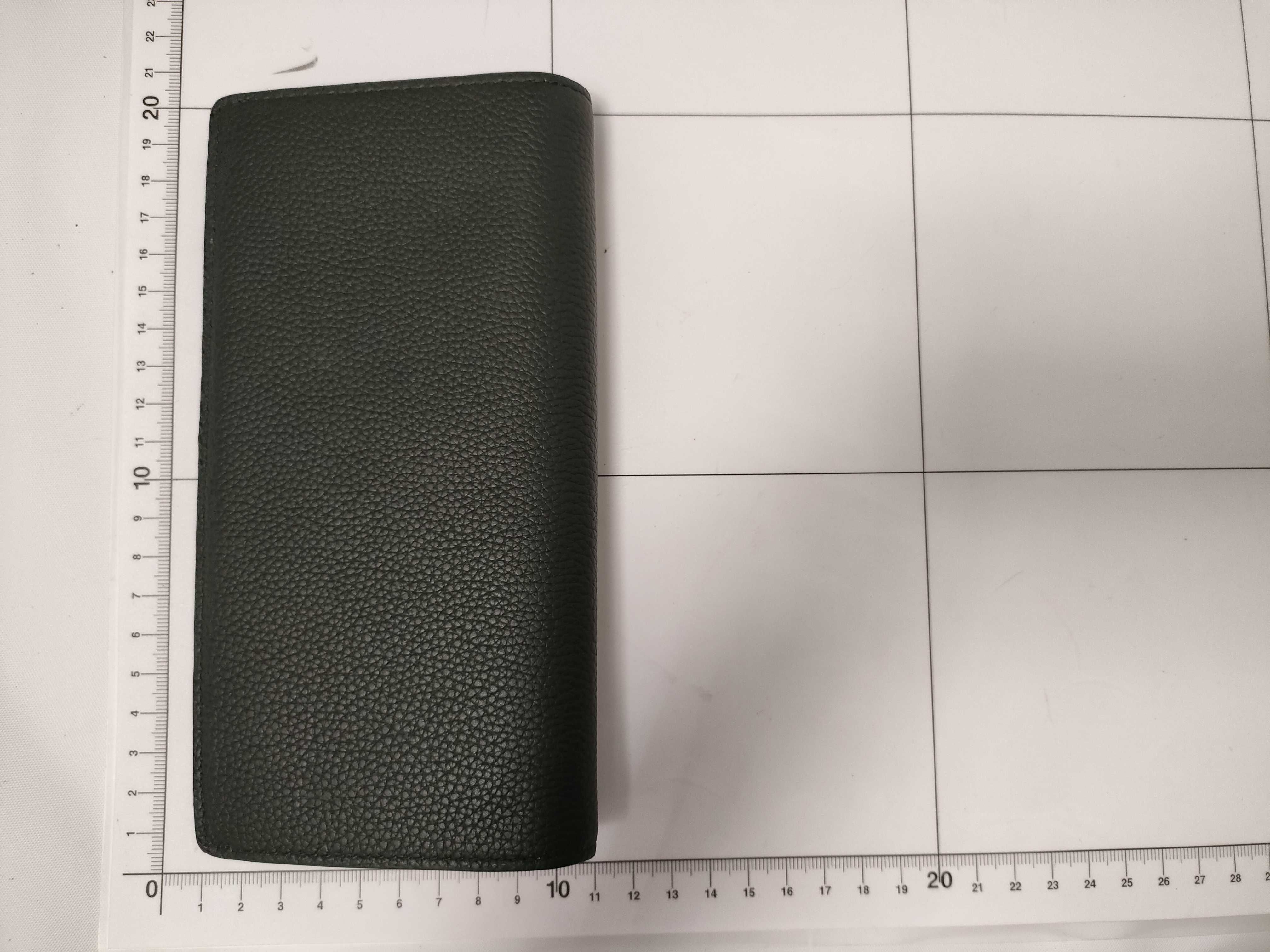 current model, Burberry Nova Check leather long wallet, with dust bag and box. — view 2