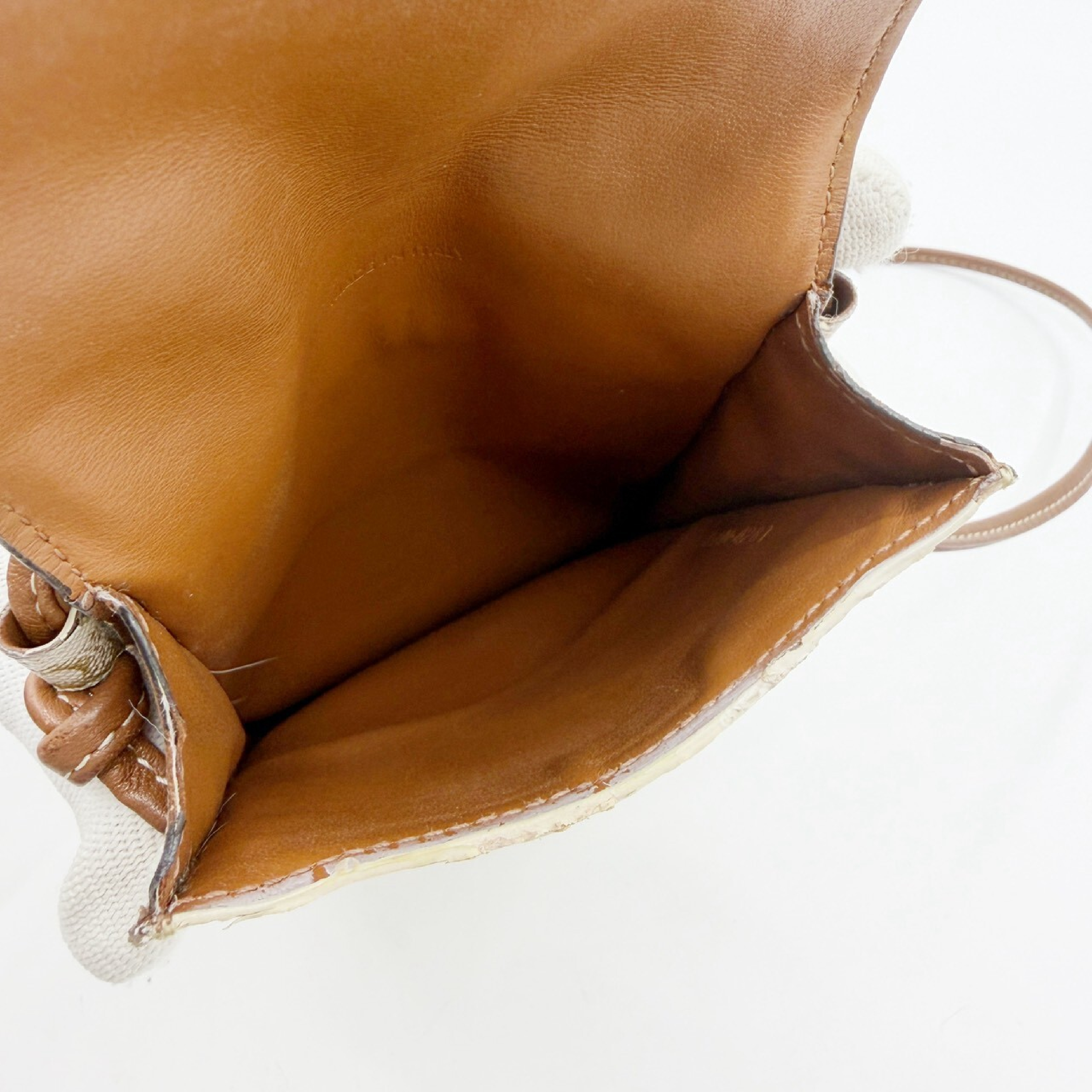 Triomphe Phone Holder Brown Shoulder Bag — view 10