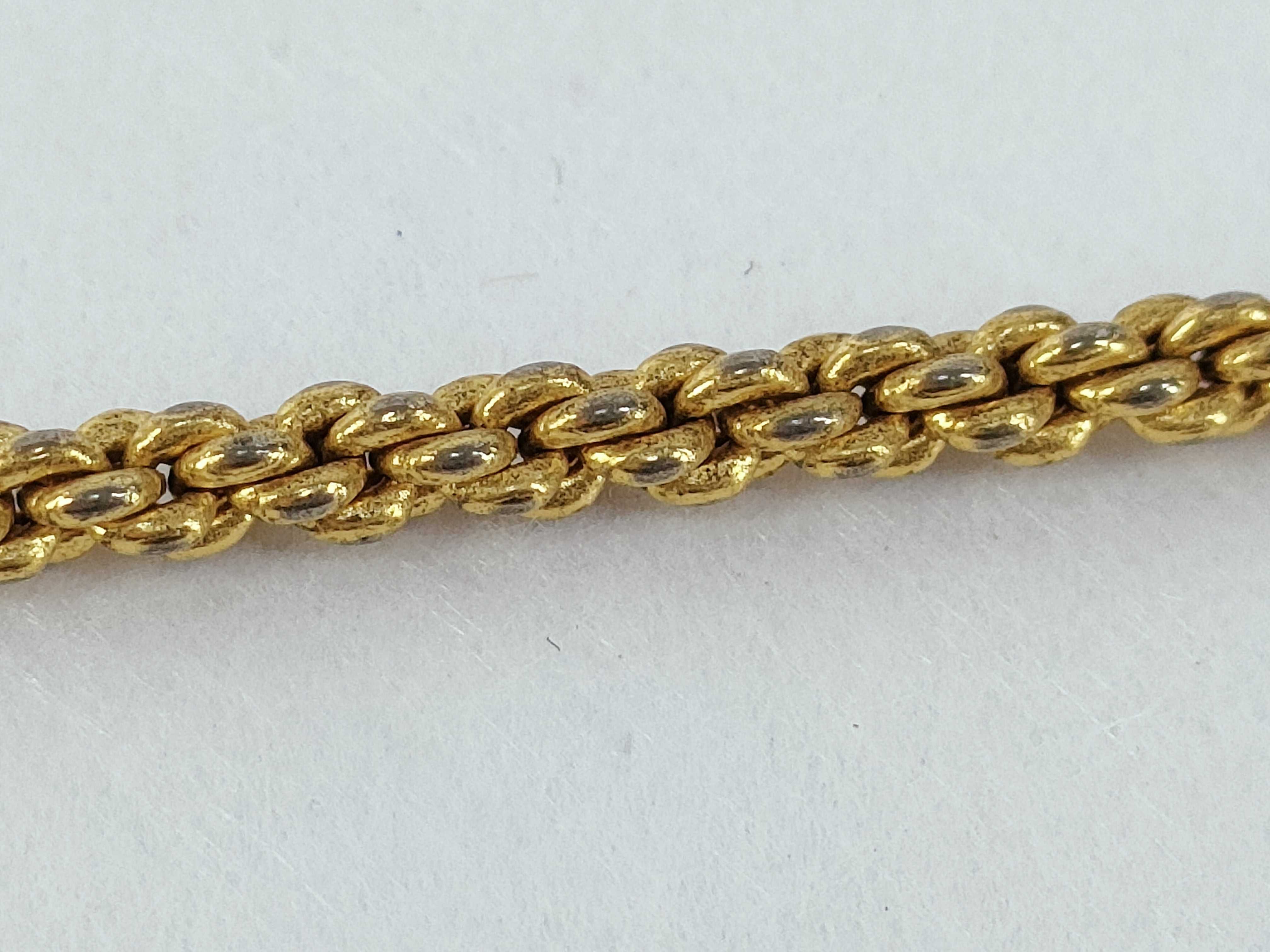 Twist Rope Gold Necklace — view 8