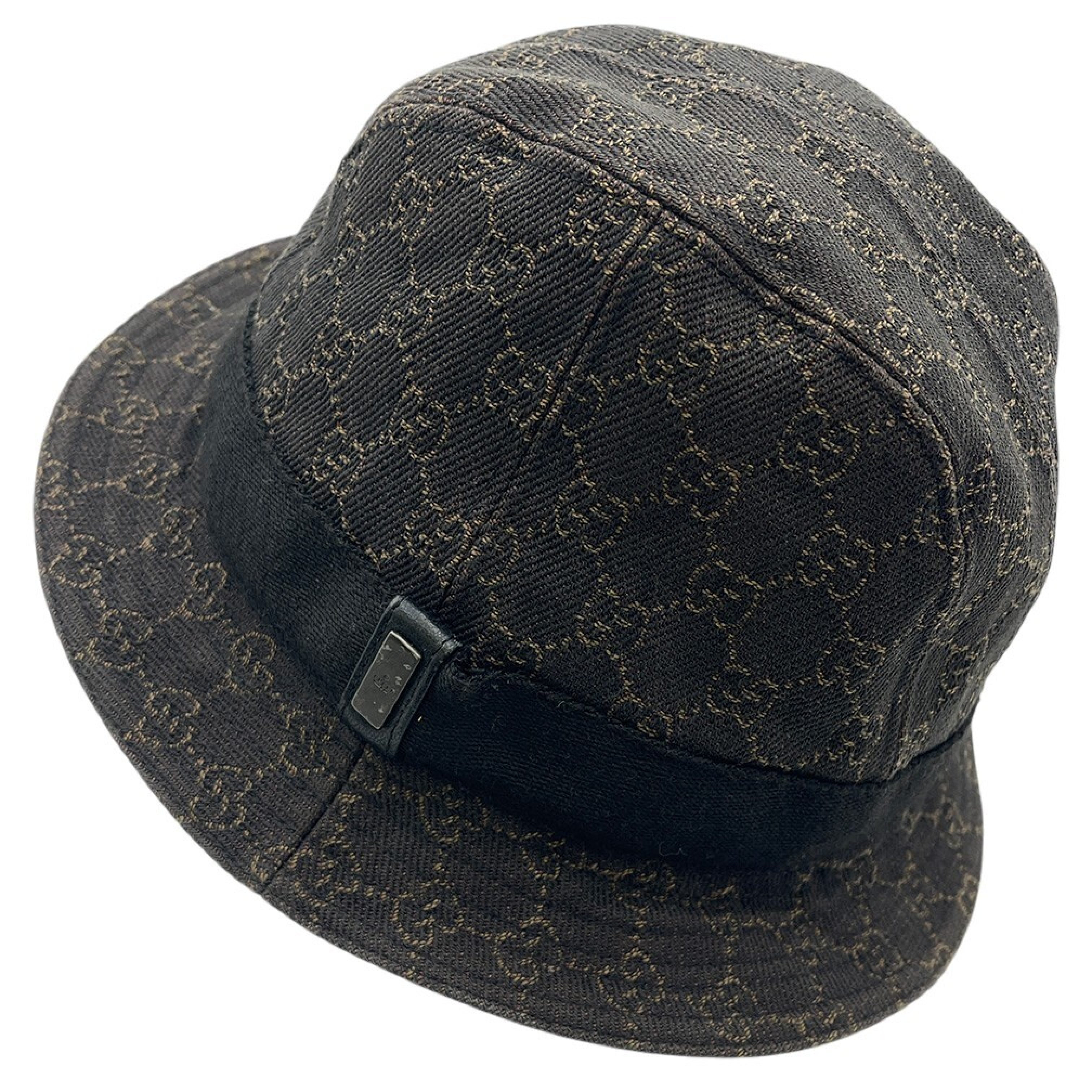 GG Canvas Fedora Hat 030367 (57cm) - GG Pattern Logo - Other Accessories — view 2