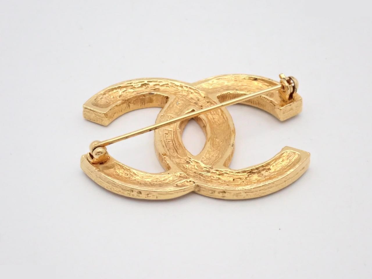 Coco Mark Rhinestone Brooch — view 2