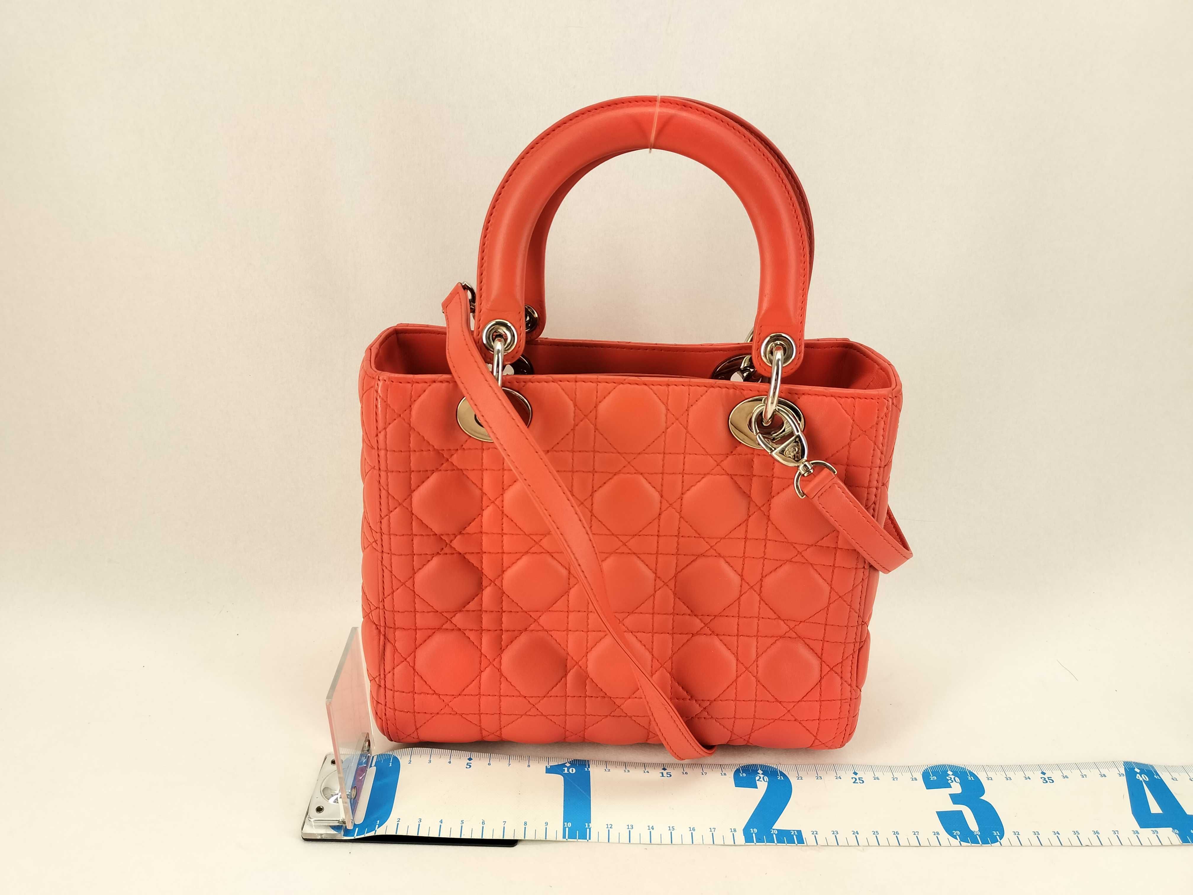 Lady Dior Cannage Lambskin 2-way Handbag — view 2