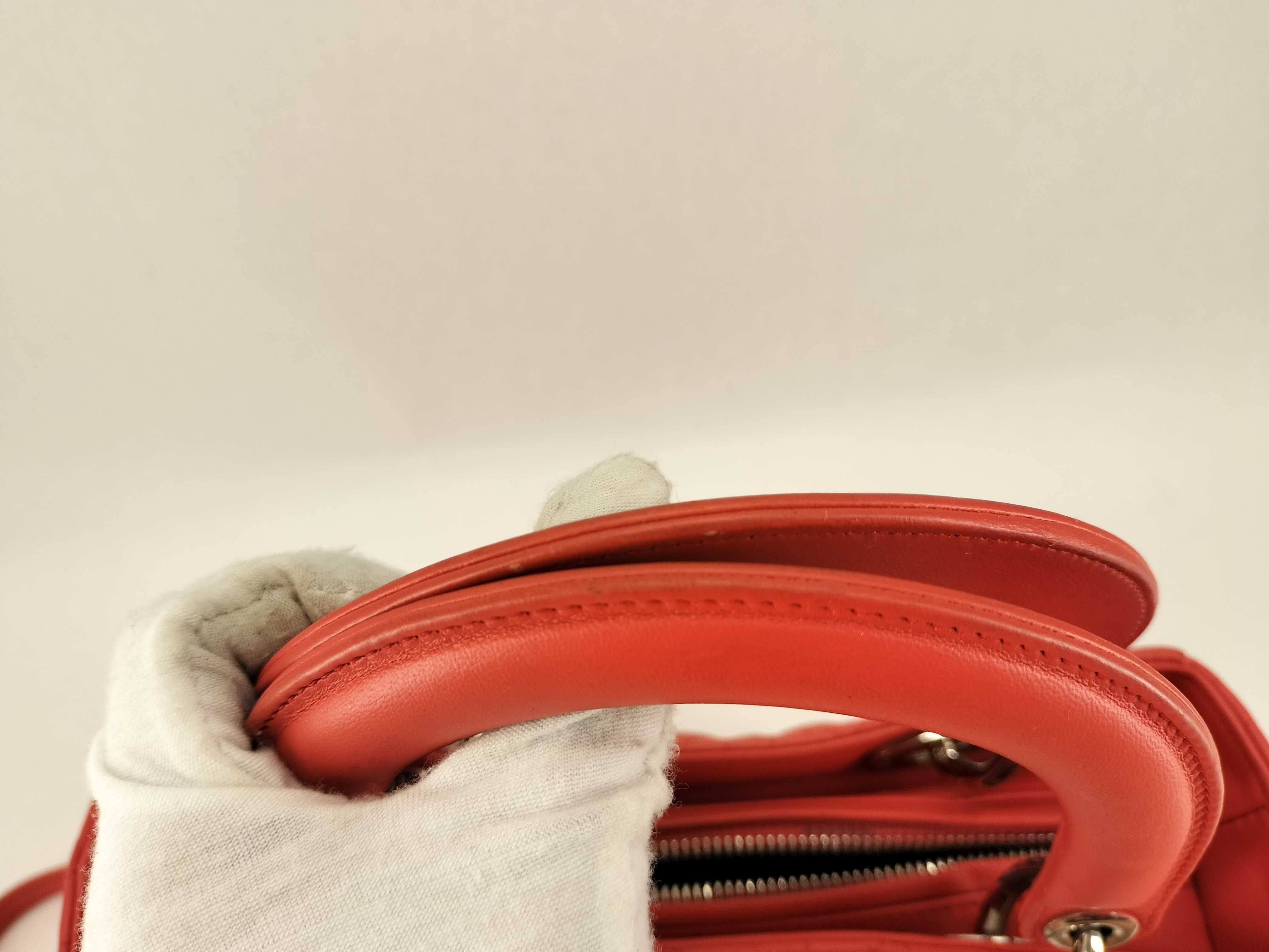 Lady Dior Cannage Lambskin 2-way Handbag — view 4
