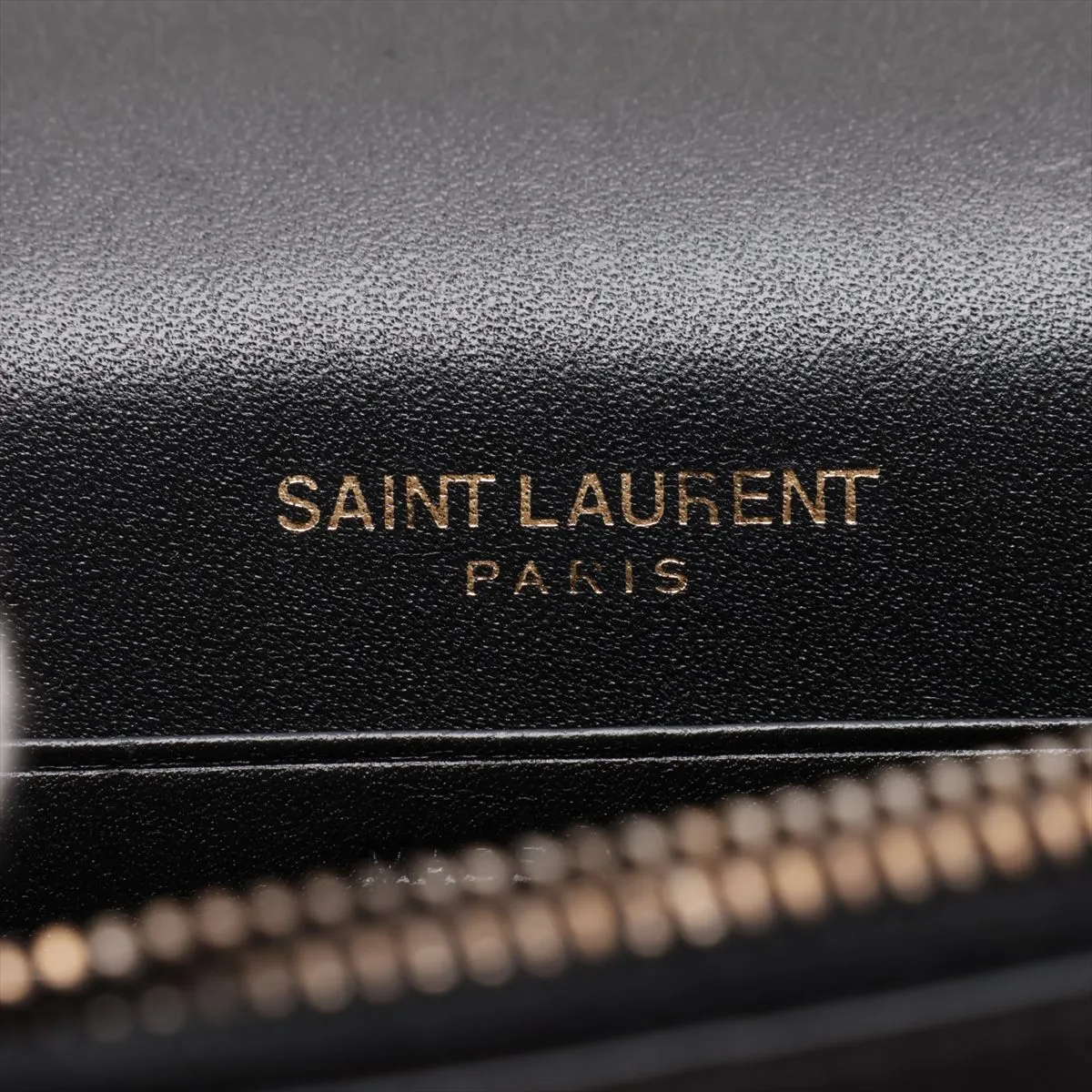 Kate 452159 Leather Chain Wallet Black — view 8