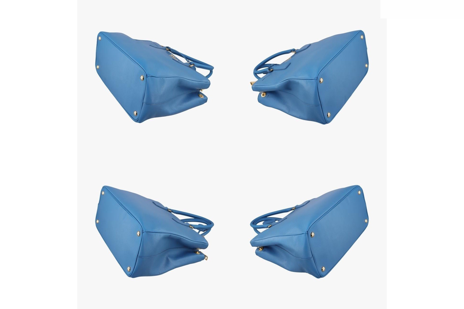 Galleria Saffiano Leather Blue — view 4
