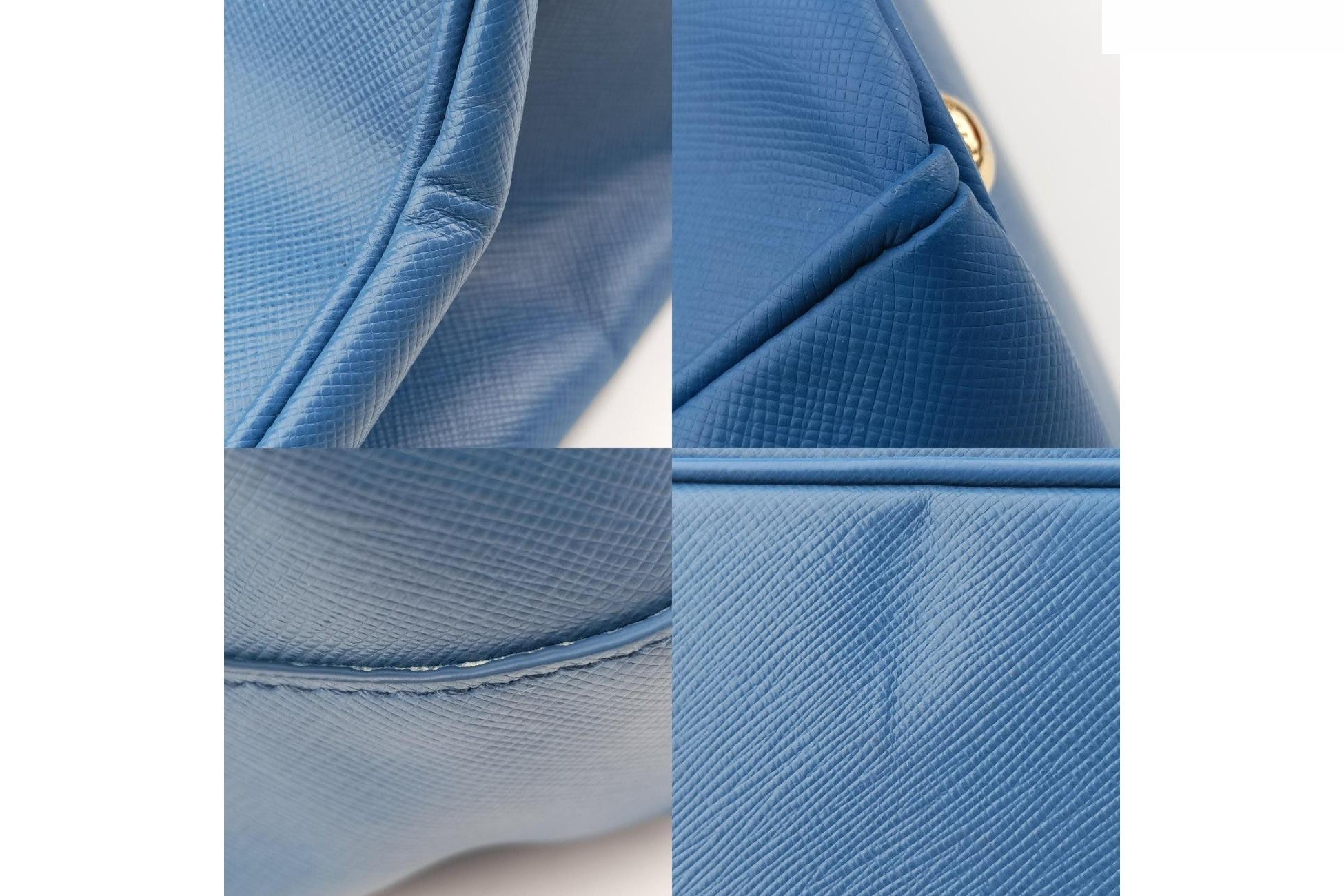 Galleria Saffiano Leather Blue — view 10