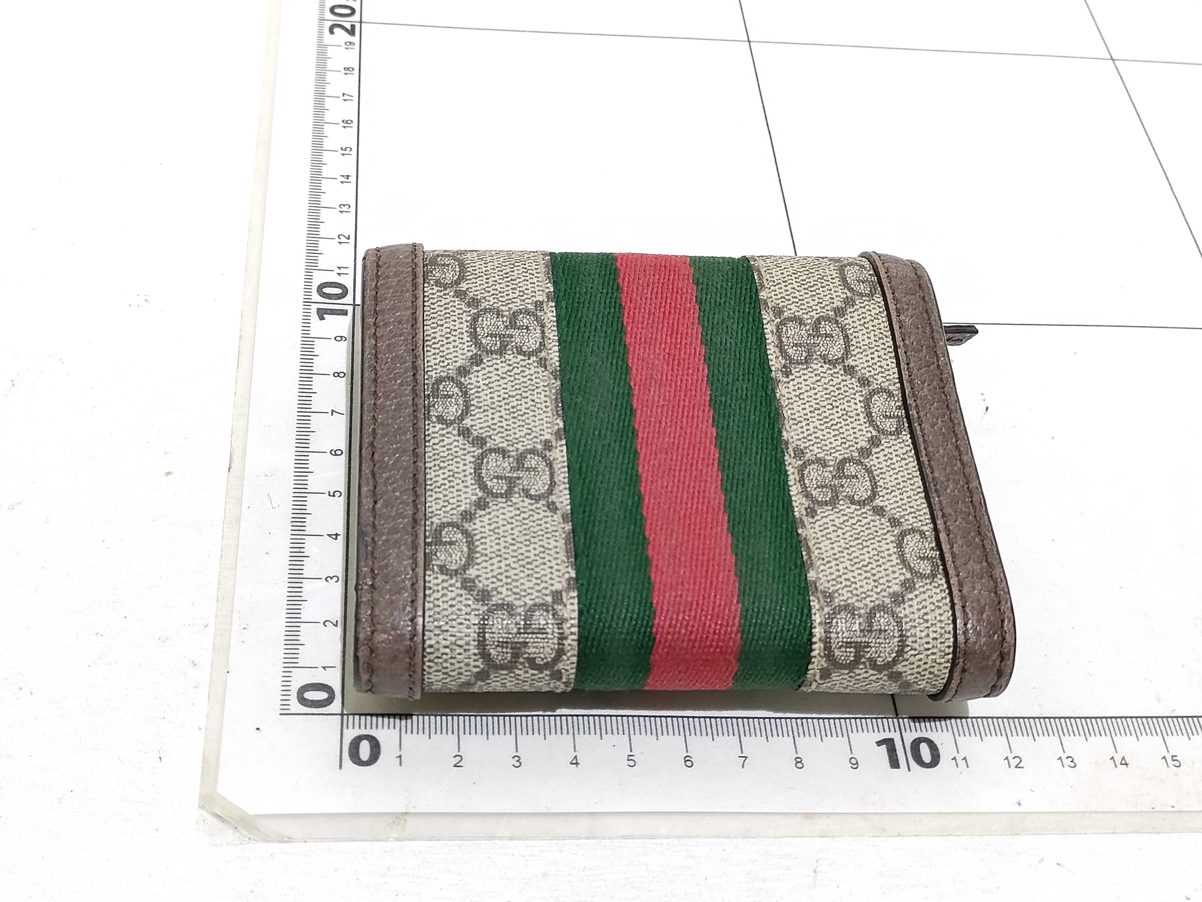 GG Supreme Ophidia Bi-fold Wallet, Brown, 523174 0416 — view 2