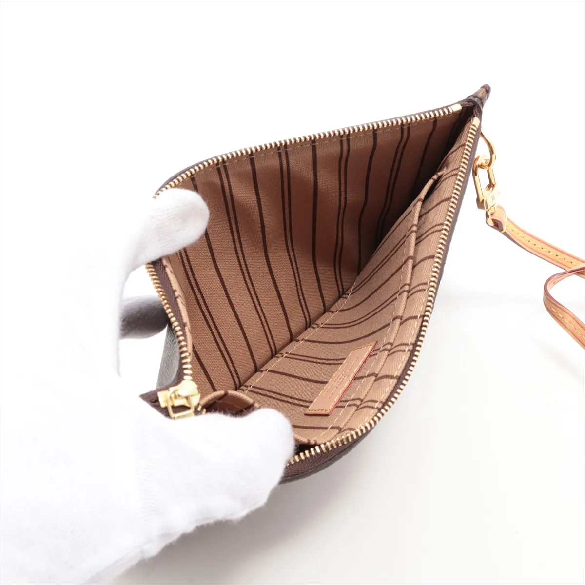 Monogram Neverfull MM M46979 MS4183 Brown Pouch (Pouch only) — view 3