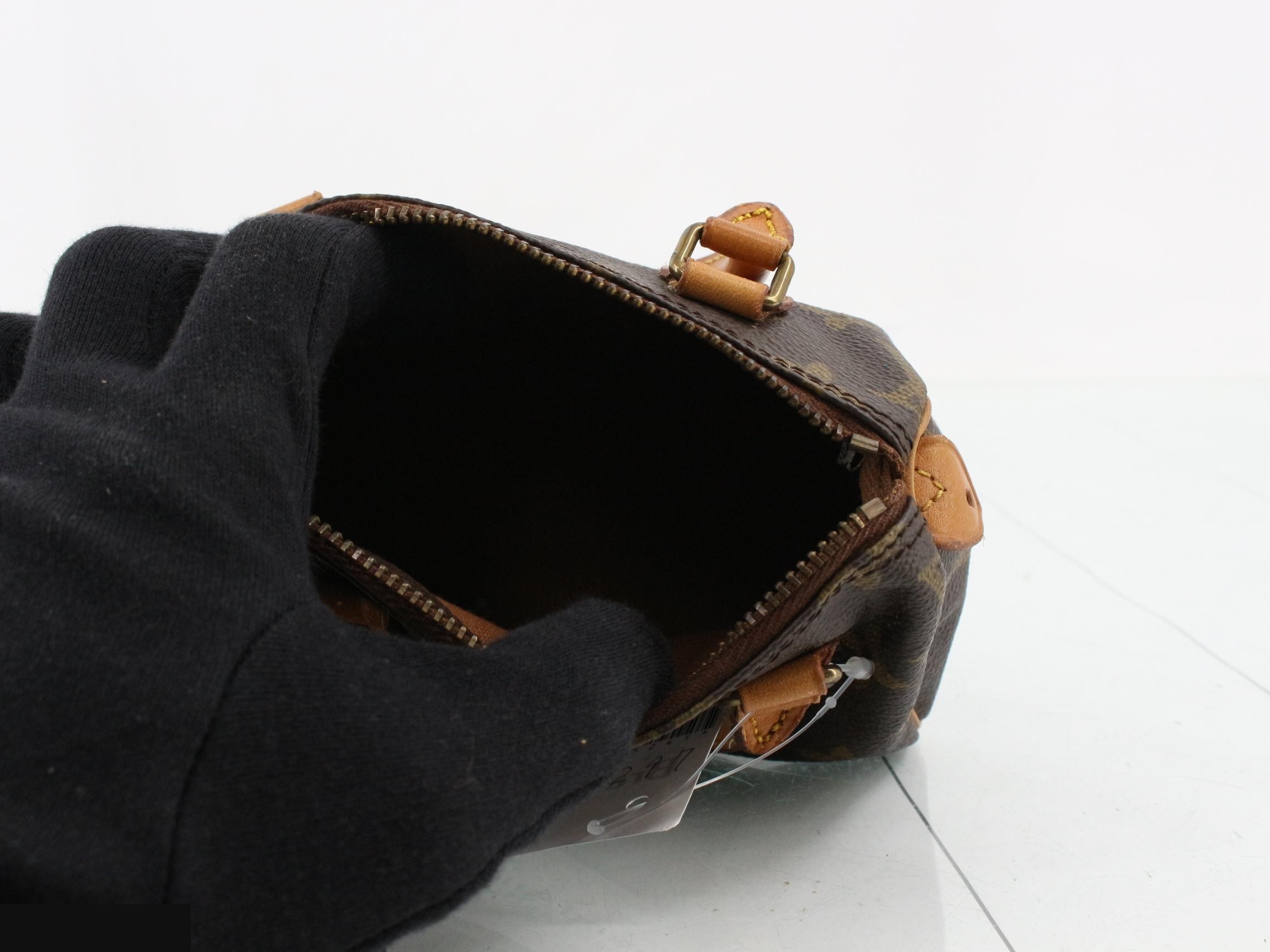Monogram Mini Speedy Pouch — view 4
