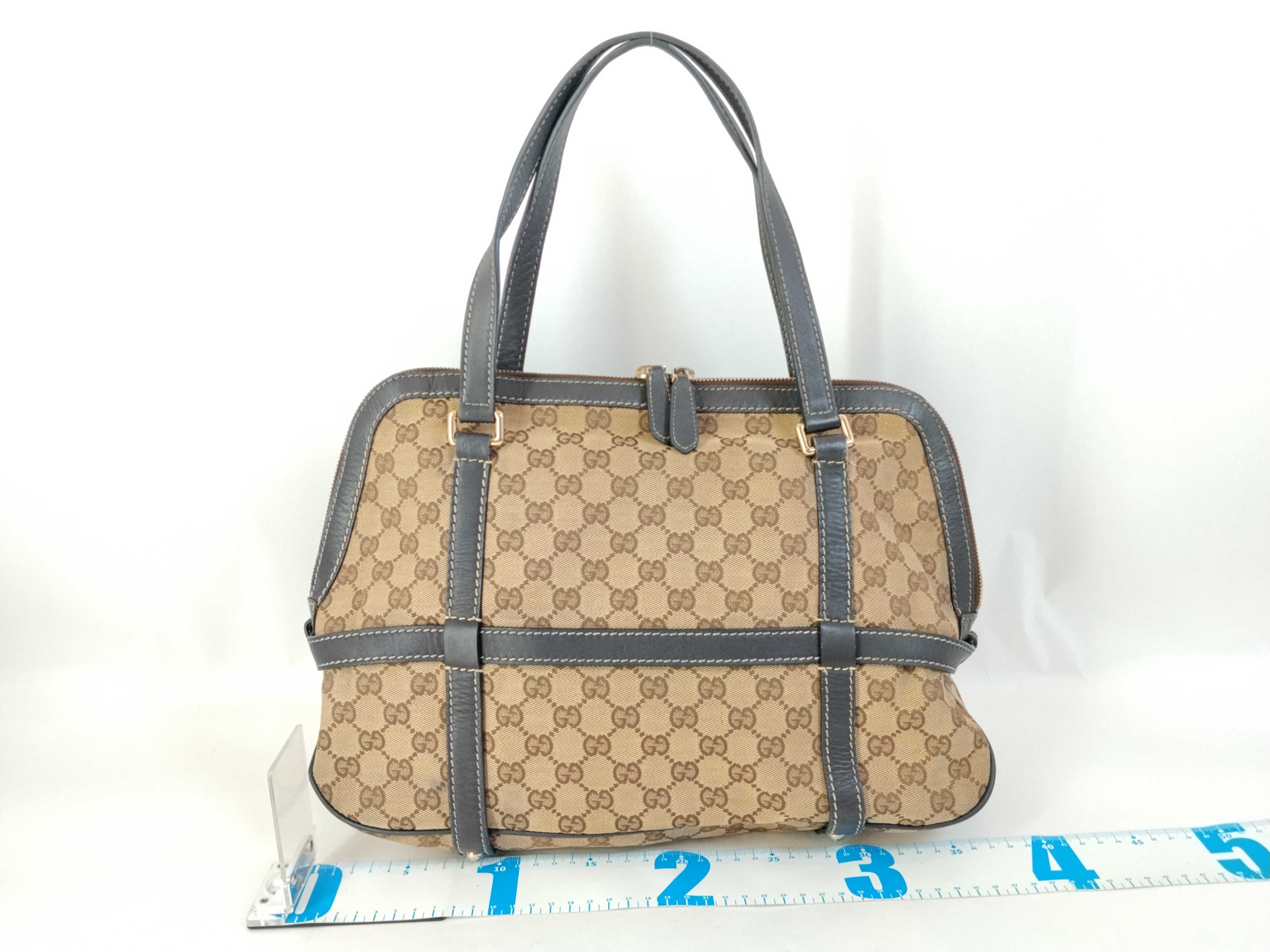 GG Canvas Shoulder Bag Brown Handbag — view 2