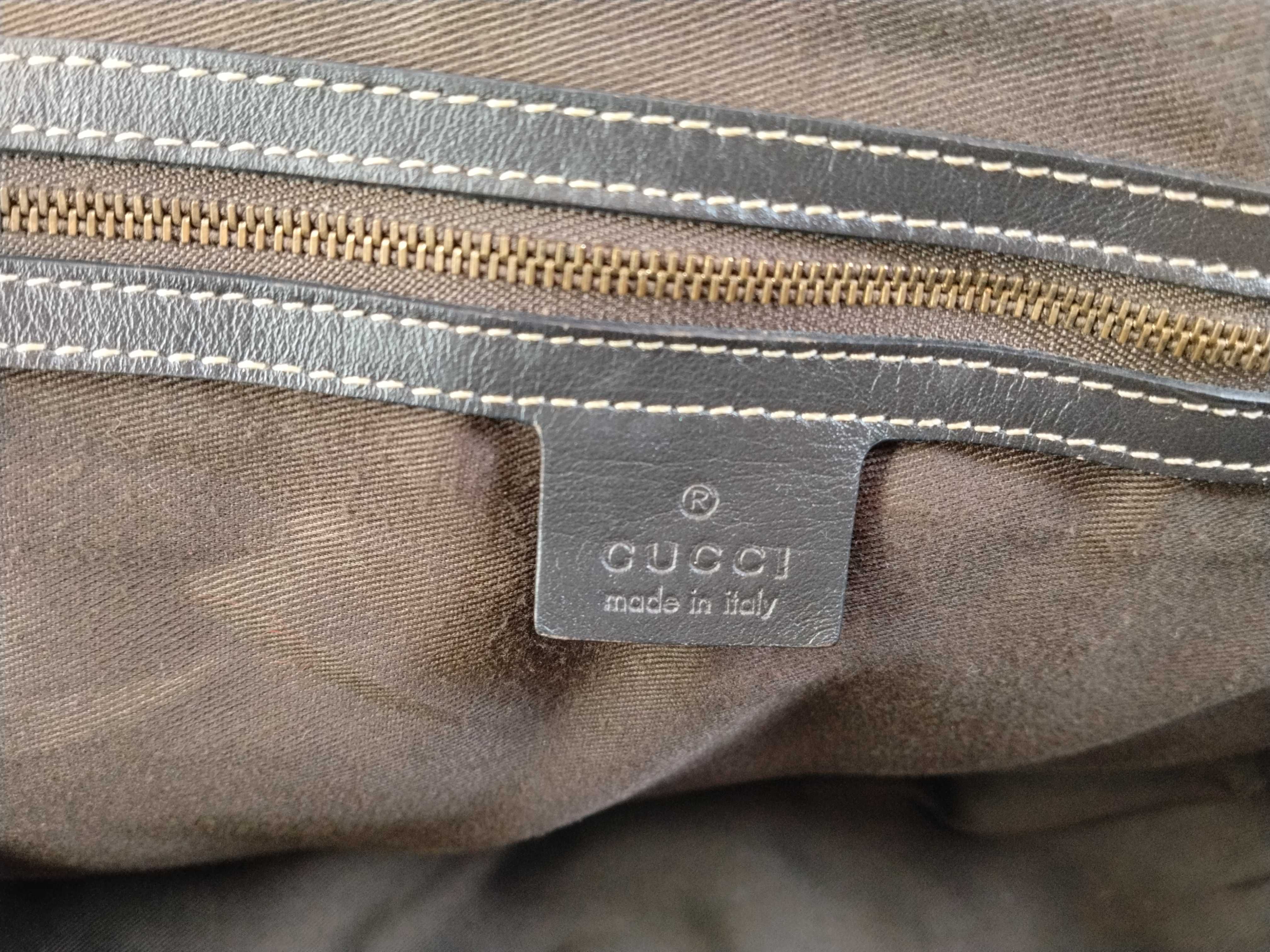 GG Canvas Shoulder Bag Brown Handbag — view 12