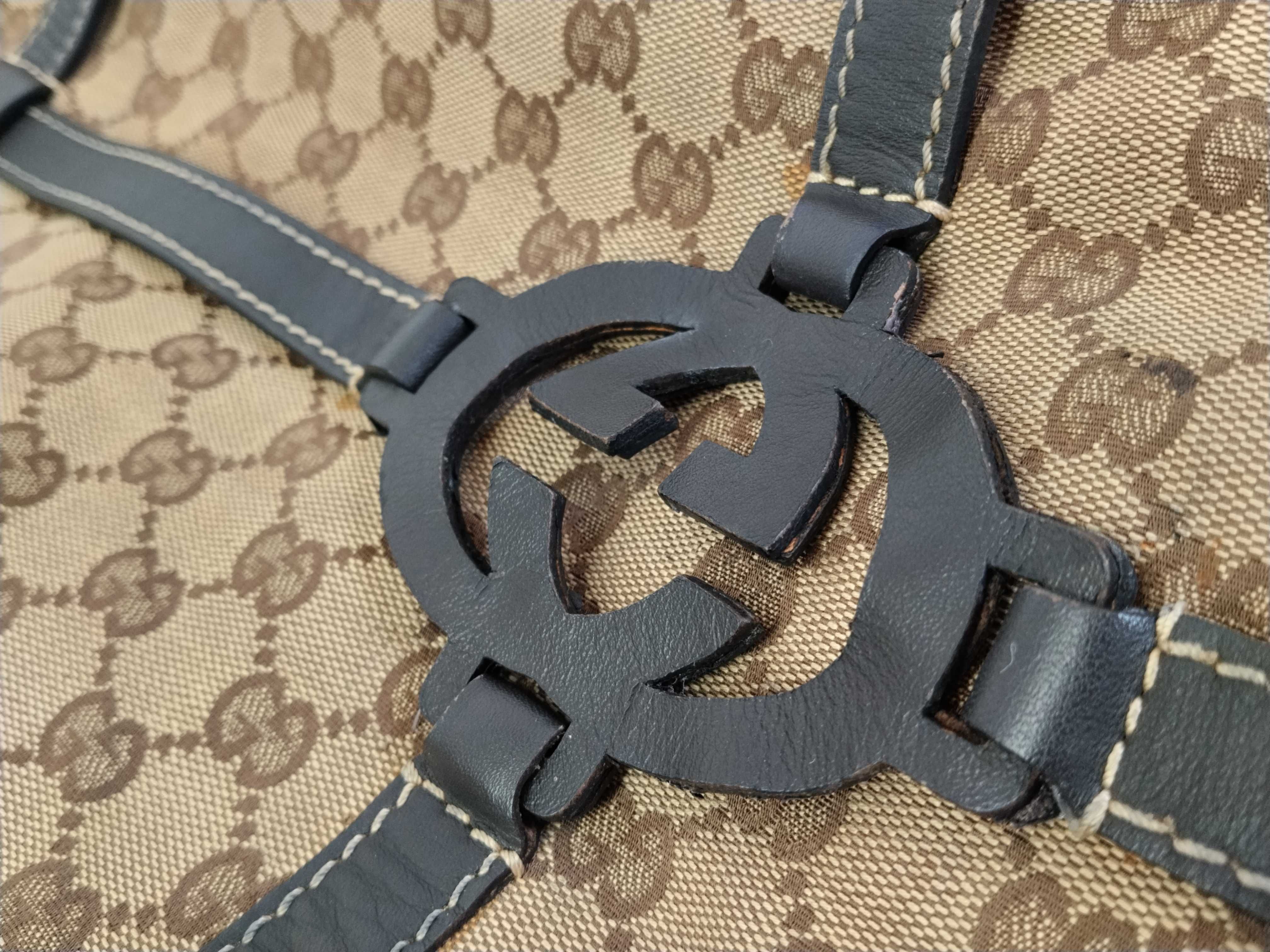 GG Canvas Shoulder Bag Brown Handbag — view 14