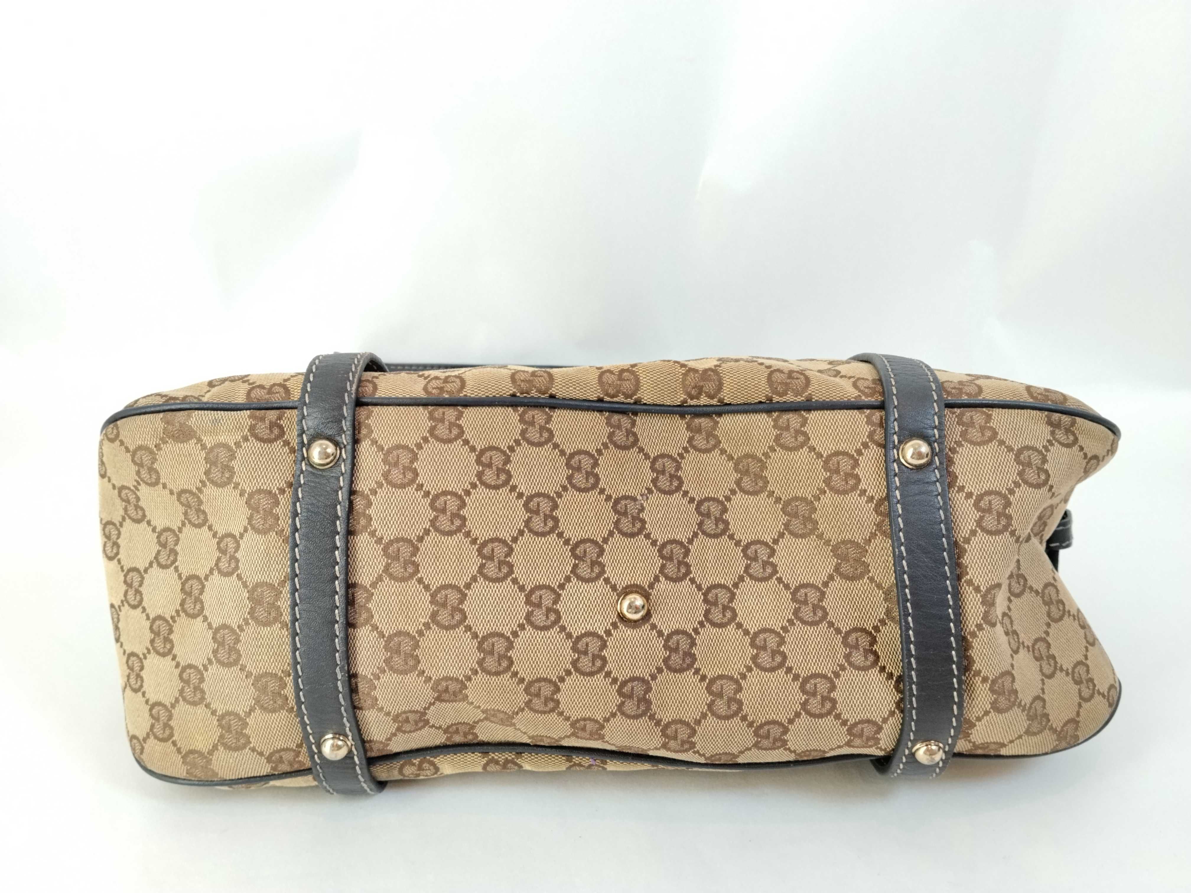GG Canvas Shoulder Bag Brown Handbag — view 8