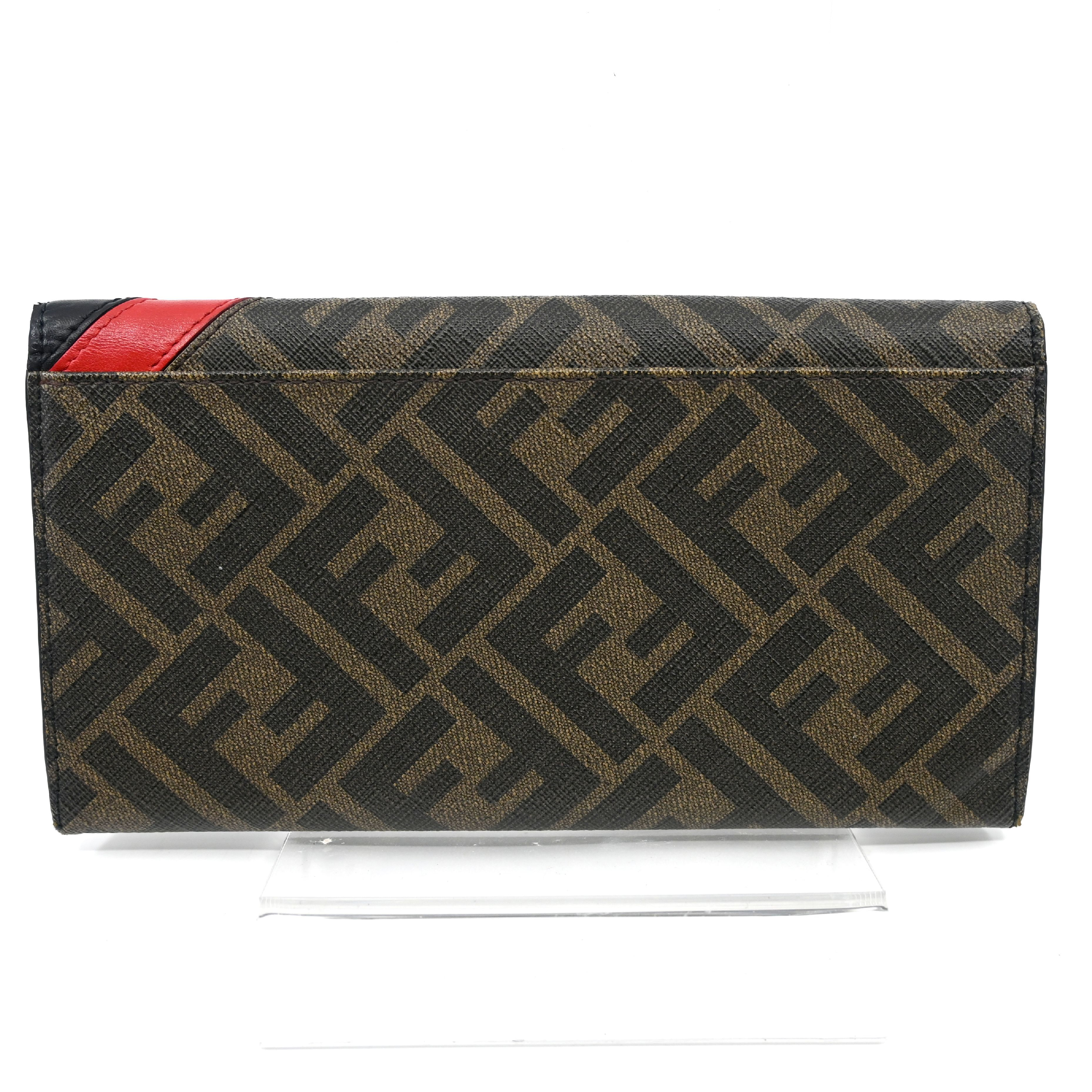 DIAGONAL FF Long Wallet, Zucca Wallet — view 2