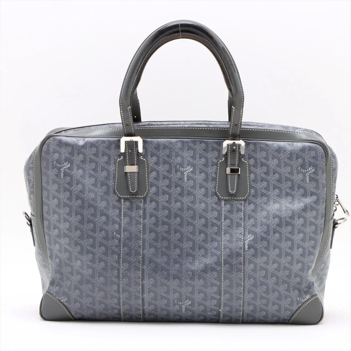 Ambassador MM PVC x Leather Business Bag Gray — view 2
